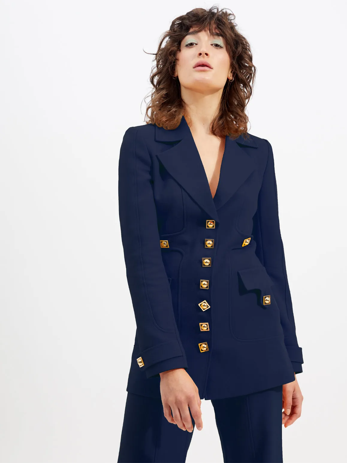 ALICE McCALL Womens Air France Jacket Navy