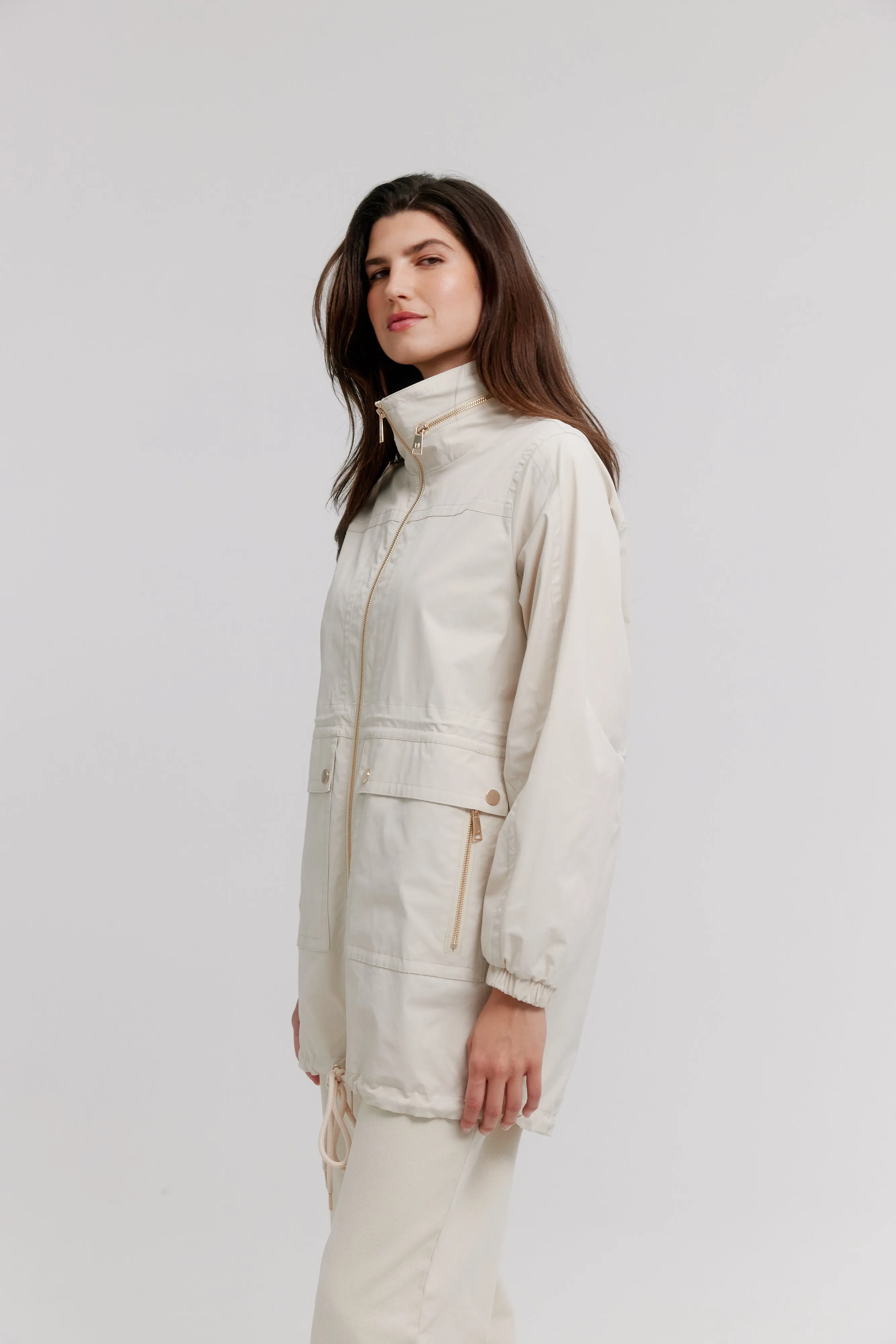 Anorak W/ Adjustable Waist