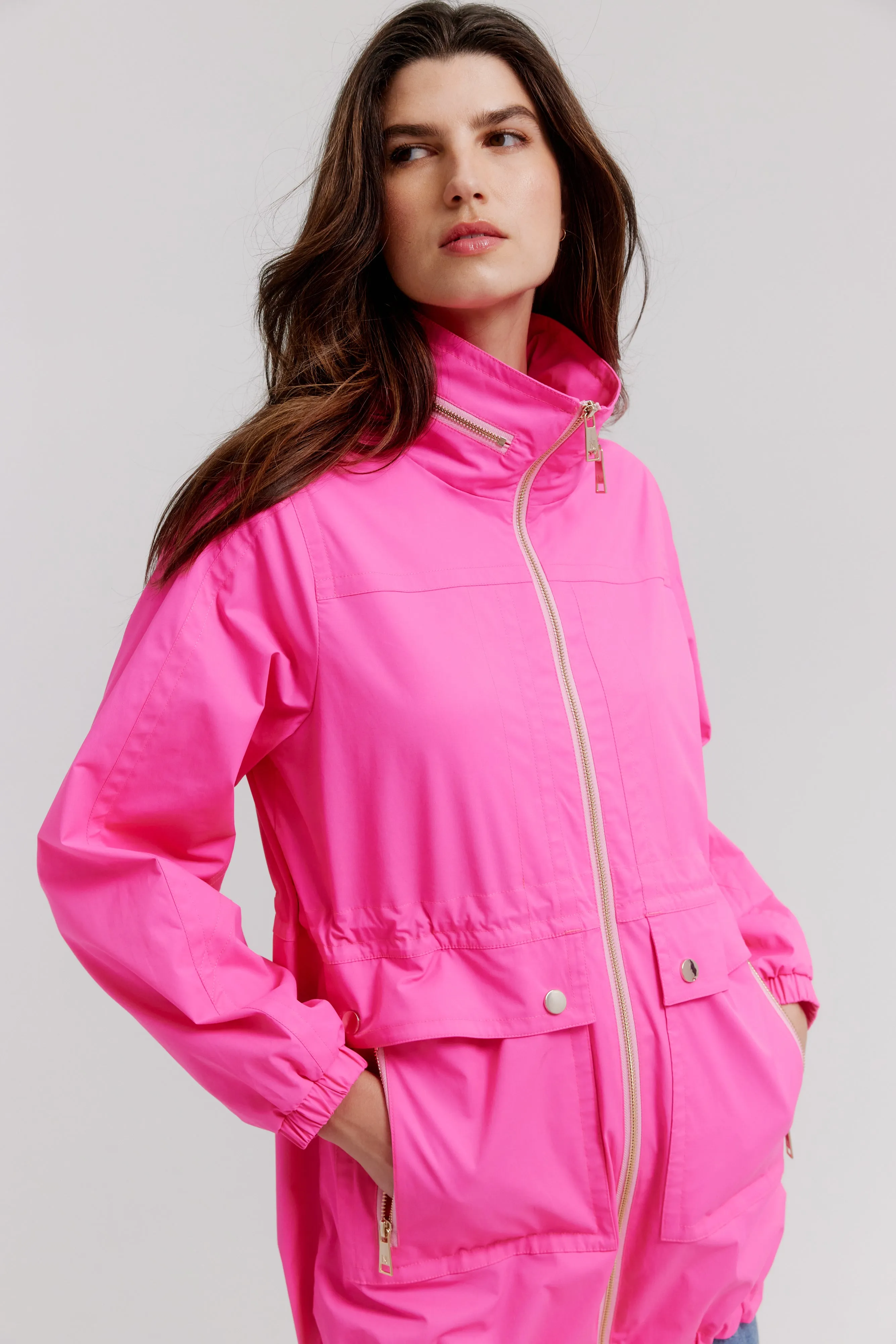 Anorak W/ Adjustable Waist
