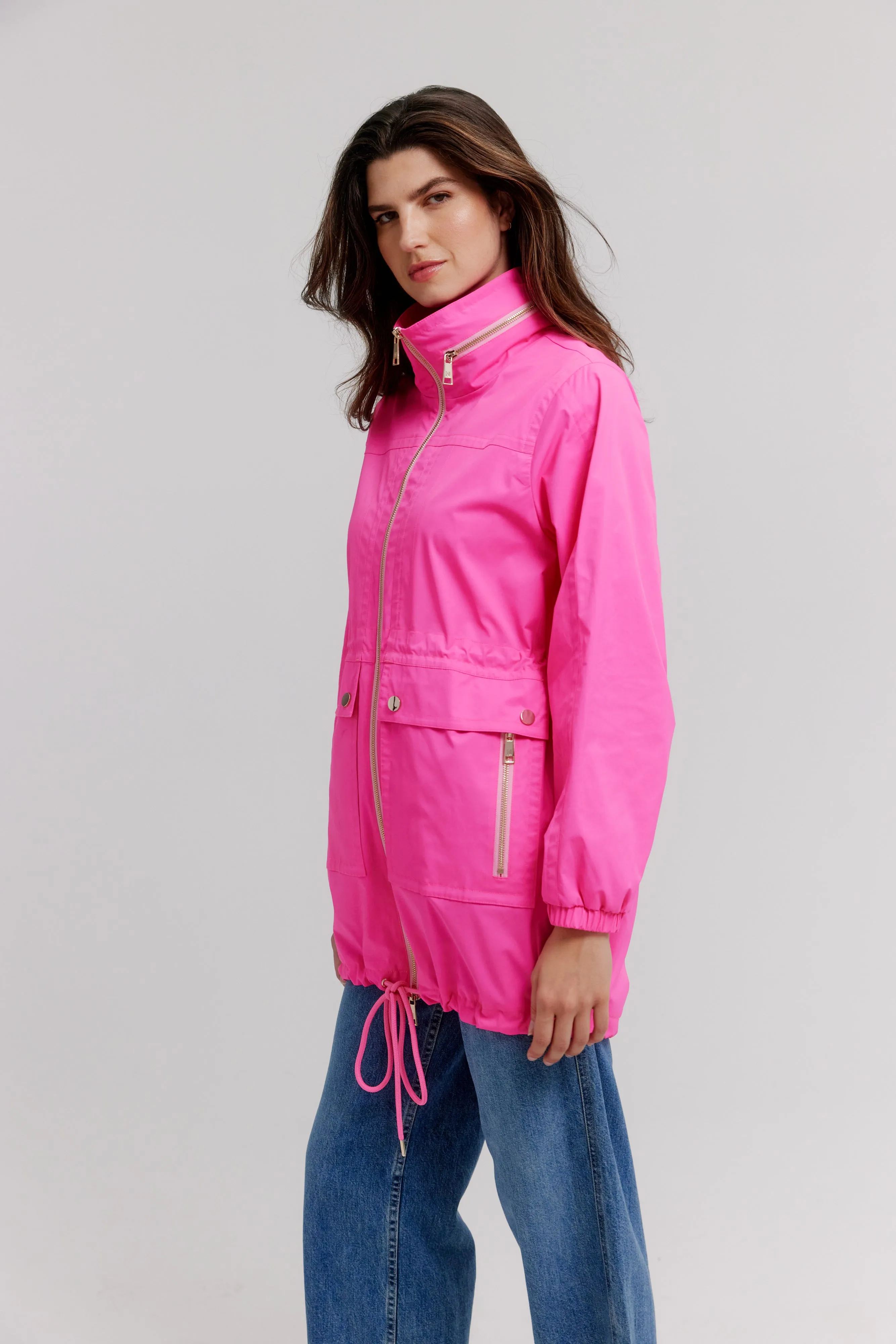Anorak W/ Adjustable Waist