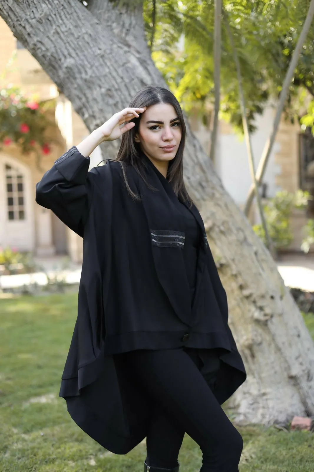 Assymetrical Black jacket