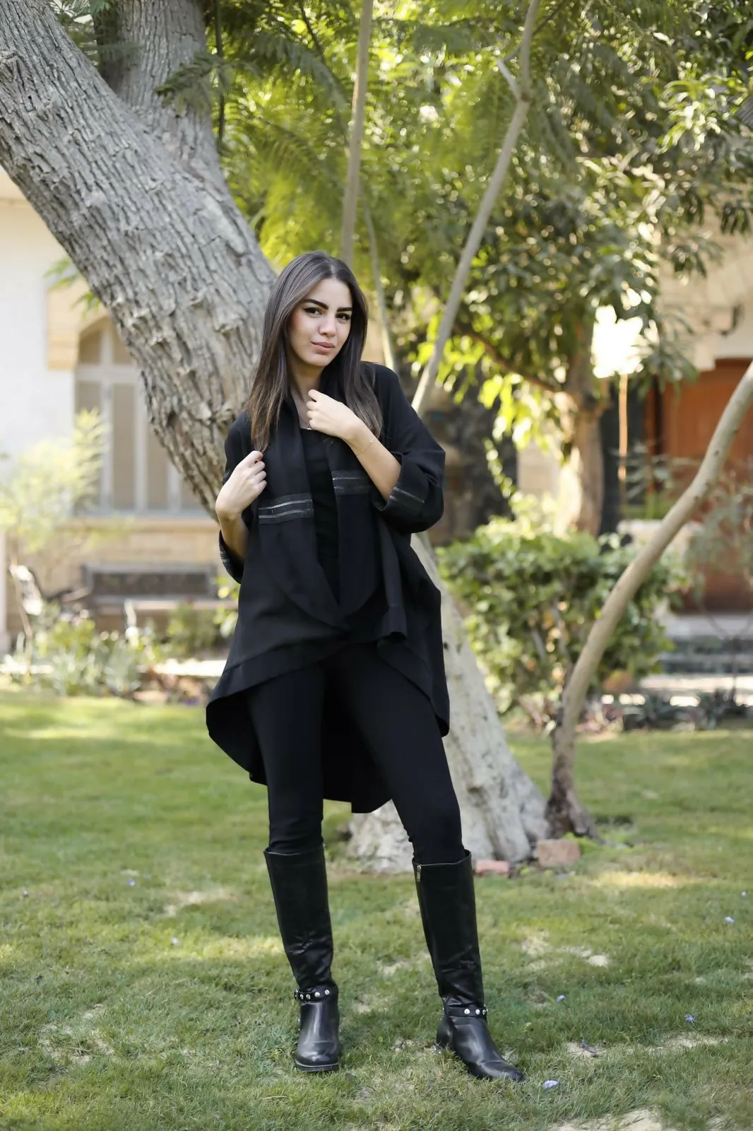 Assymetrical Black jacket