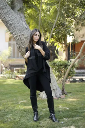 Assymetrical Black jacket