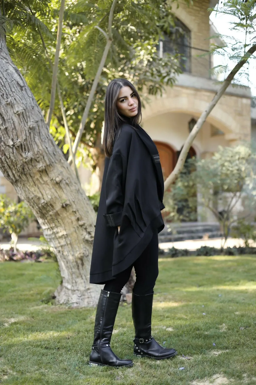 Assymetrical Black jacket
