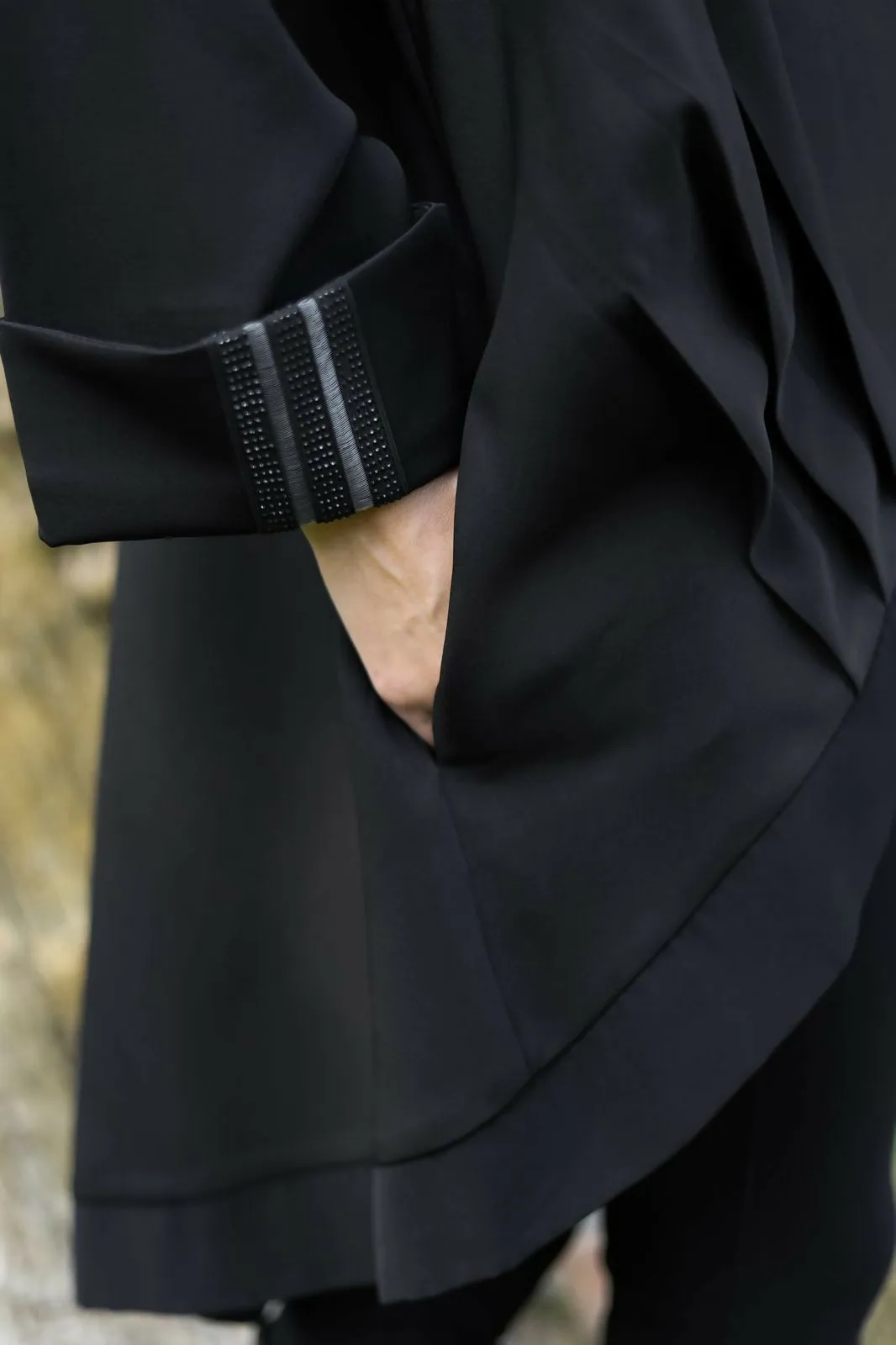 Assymetrical Black jacket