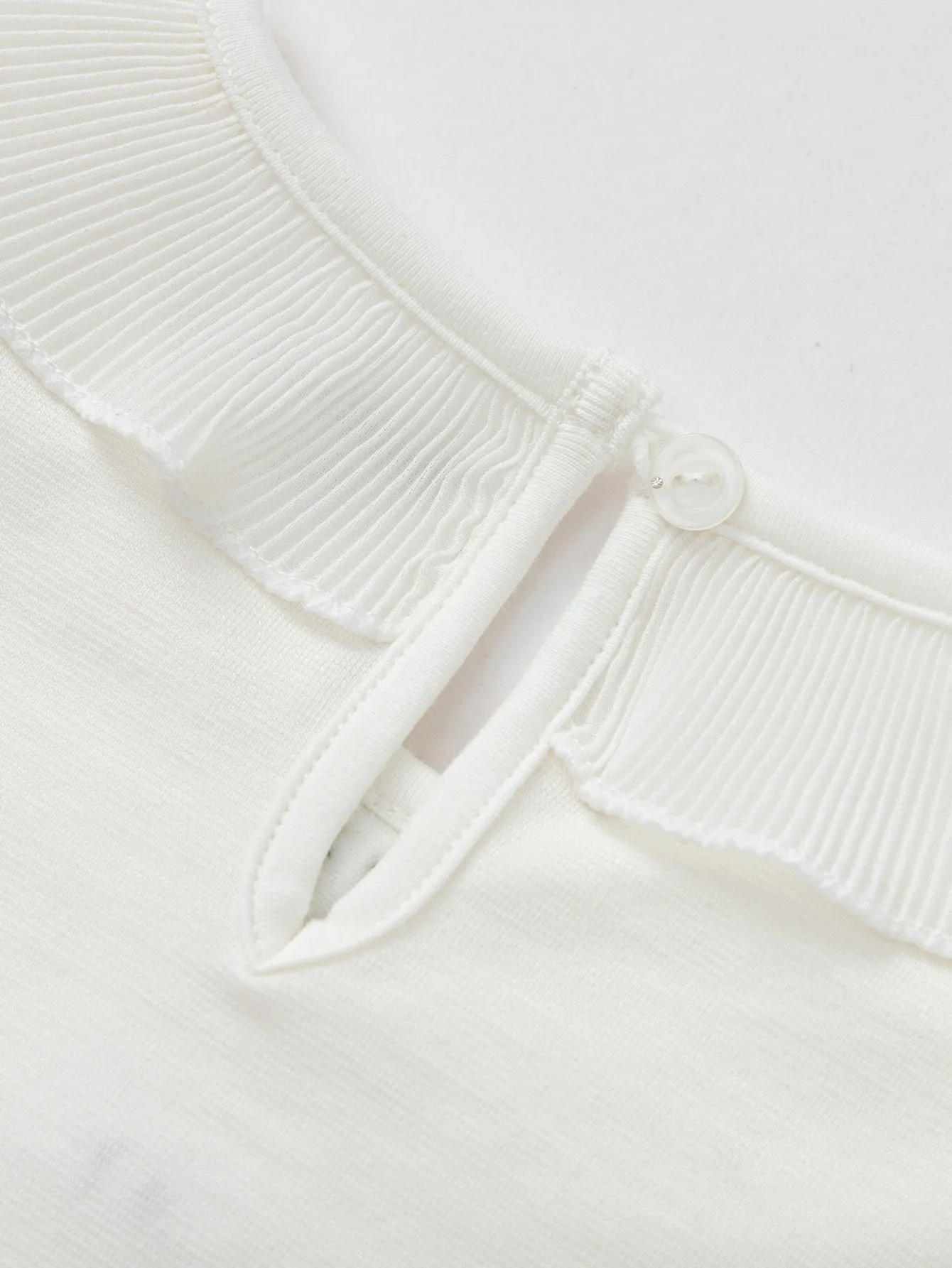 Balabala Children's Clothing Girls Long Sleeve T-Shirt 2025 Spring New Fashion Bow Tie