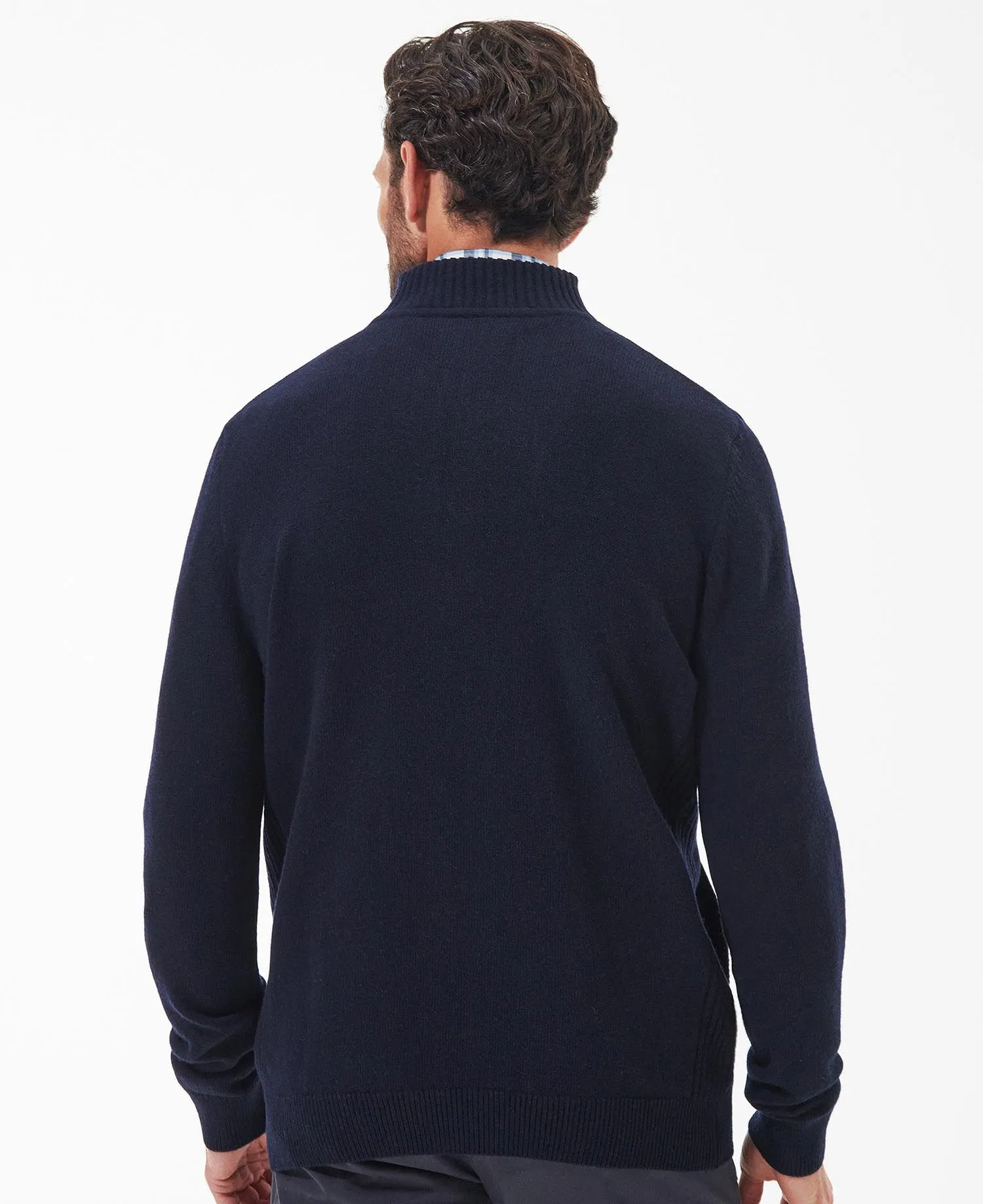 Barbour Nelson Essential Full Zip - Navy