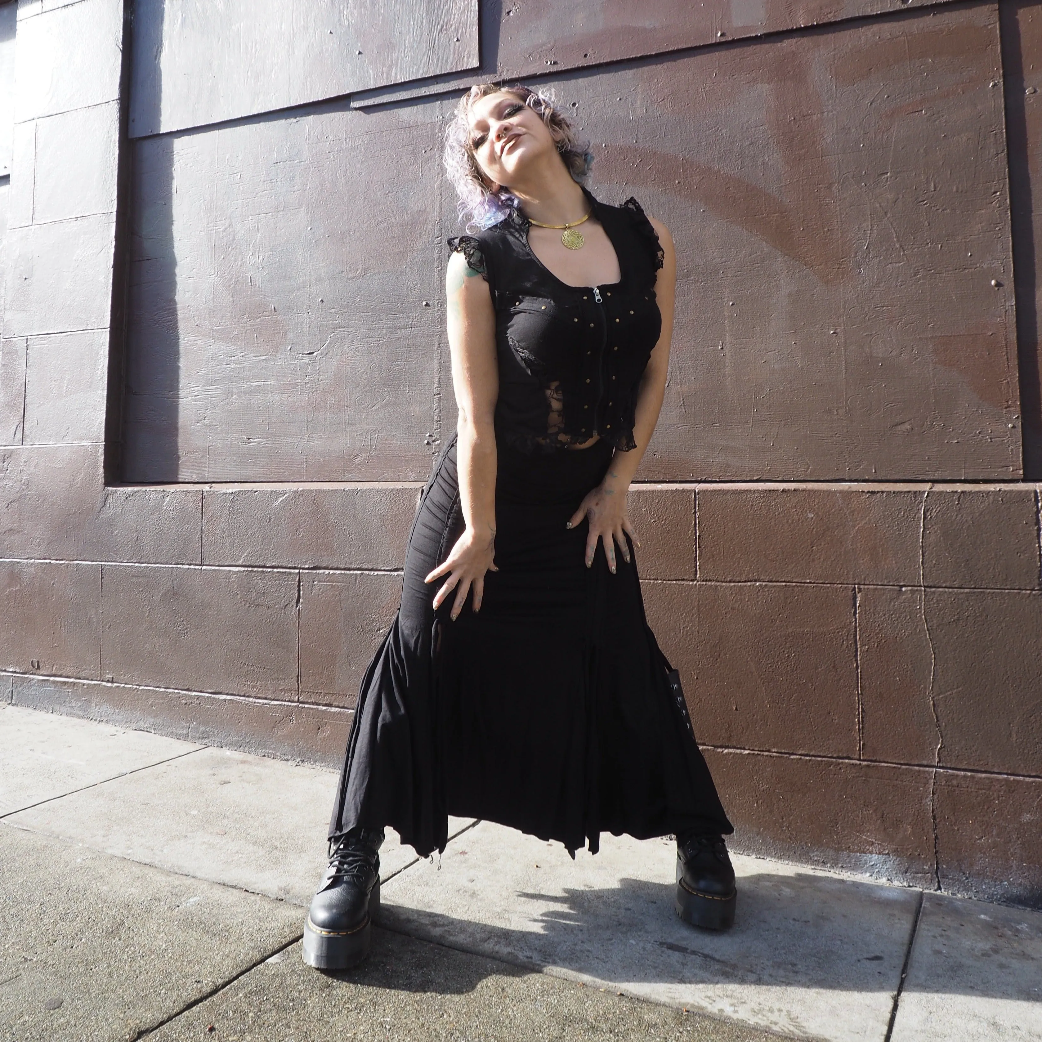 Black Basics Femme Skirt