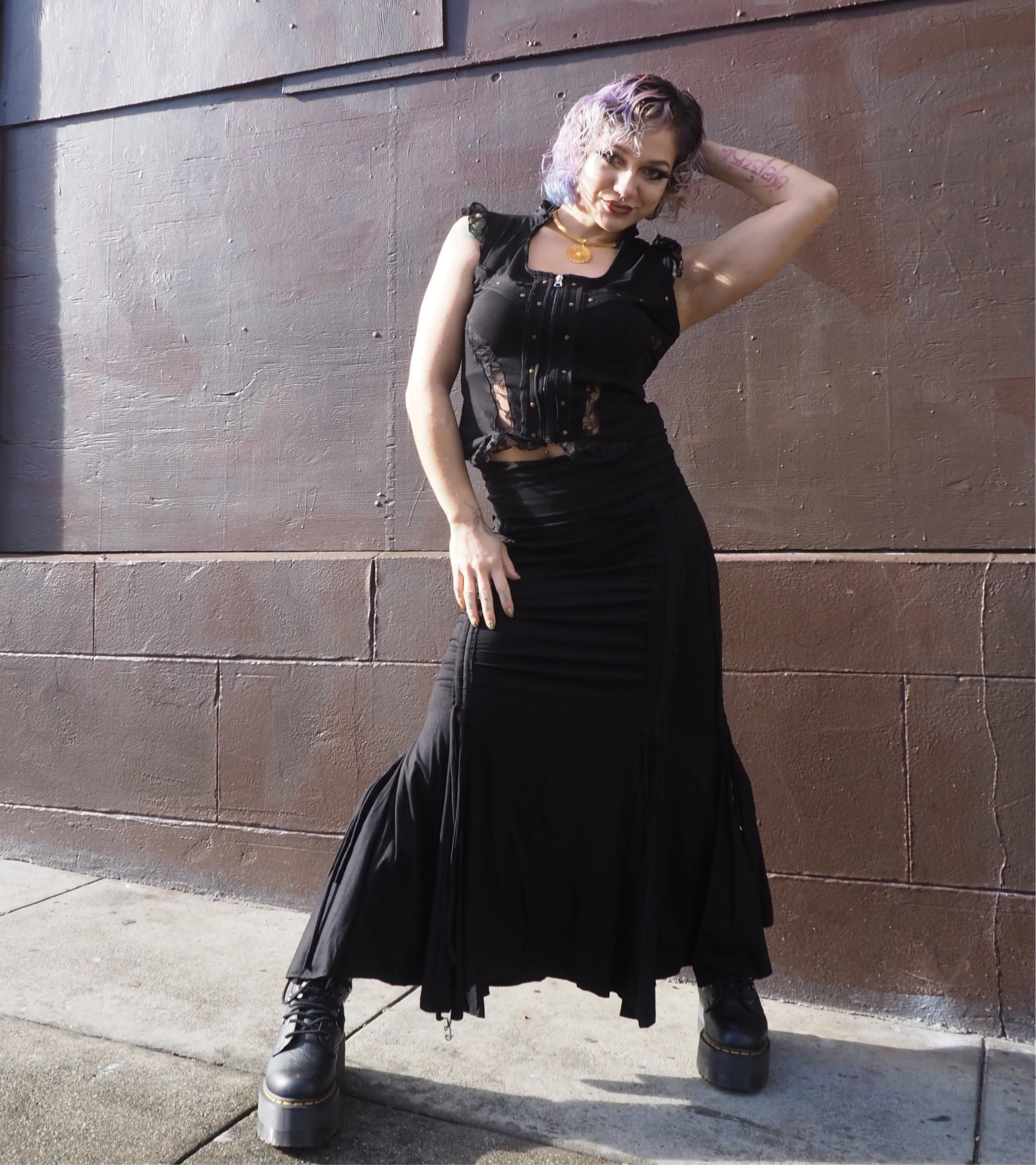 Black Basics Femme Skirt