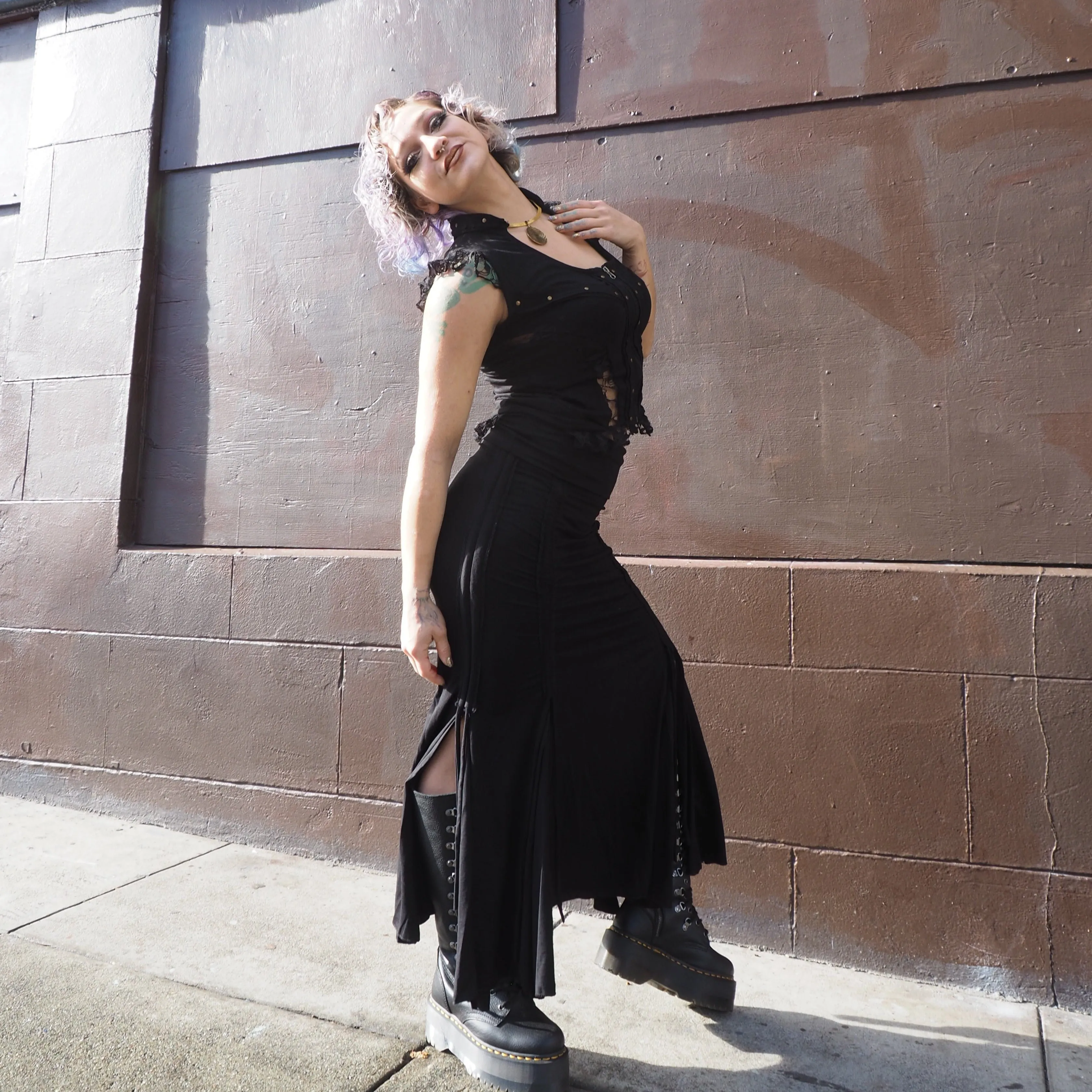 Black Basics Femme Skirt