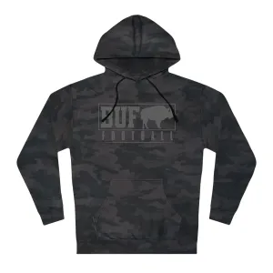 Black Camo Mens BUF Football Hoodie