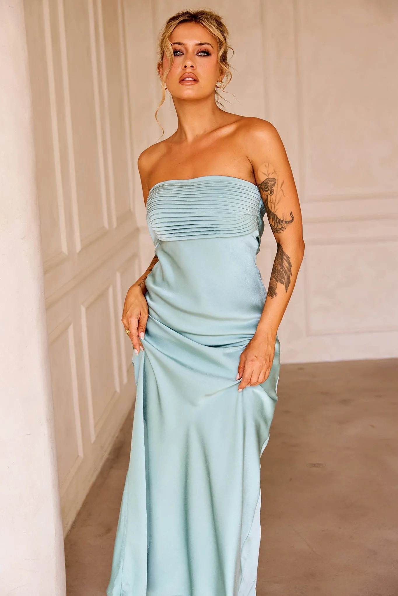 Blake Midi Dress - Sage