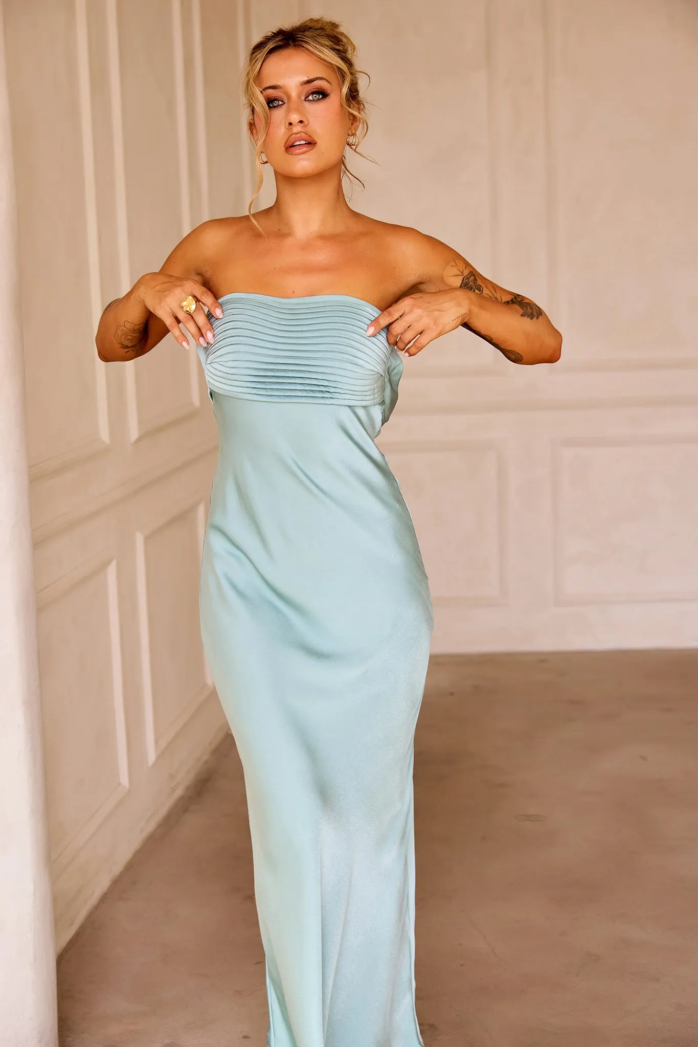 Blake Midi Dress - Sage