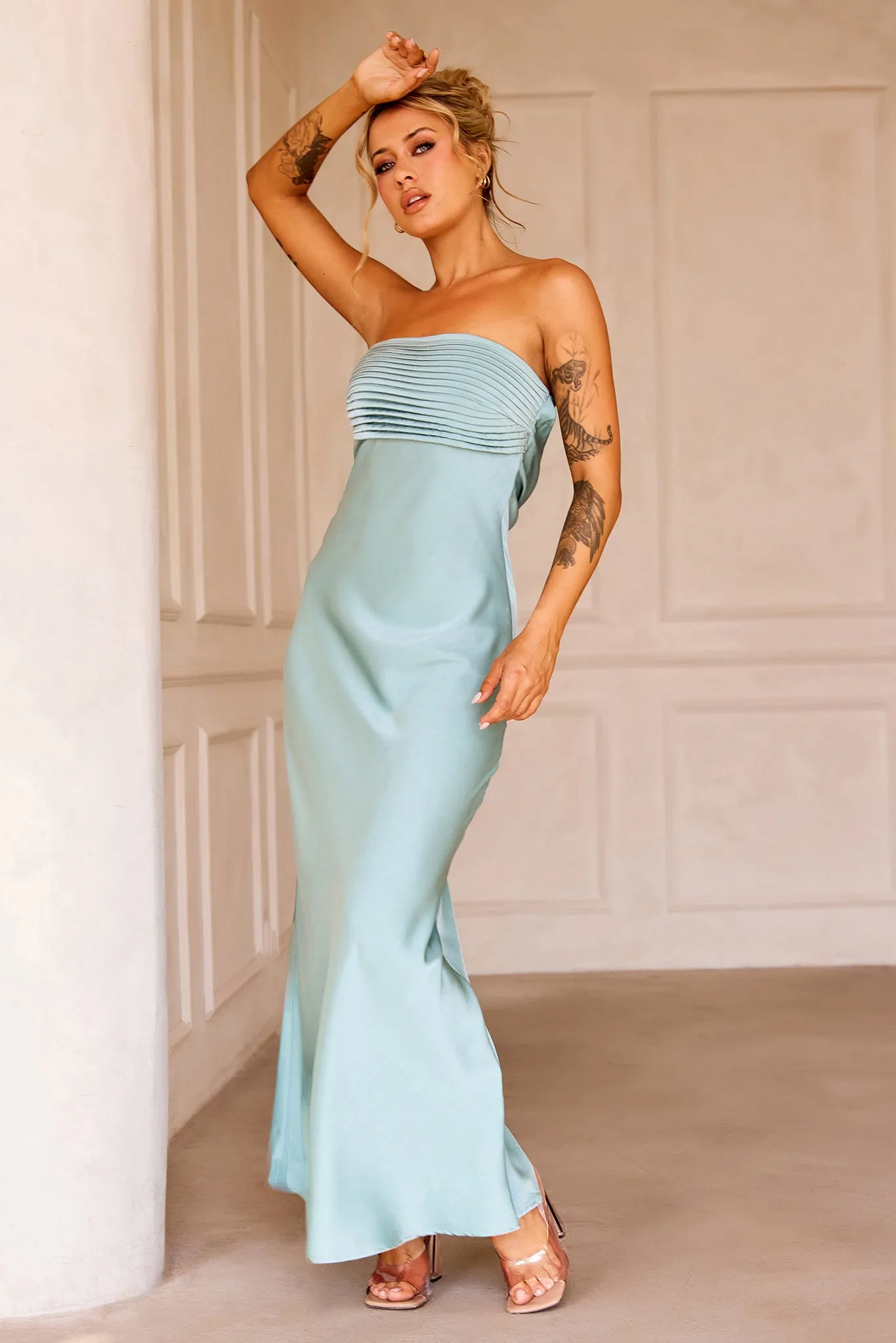 Blake Midi Dress - Sage