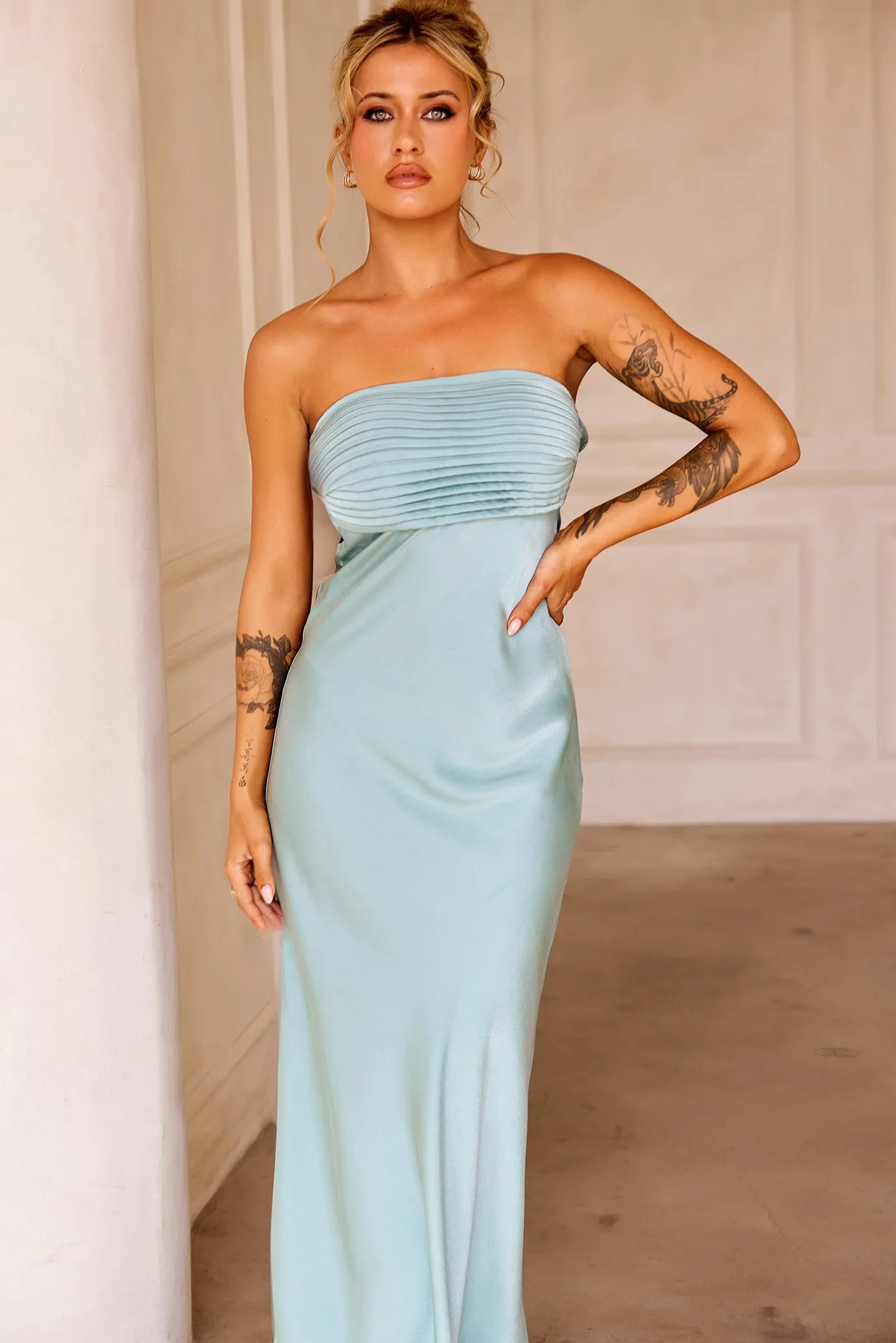 Blake Midi Dress - Sage