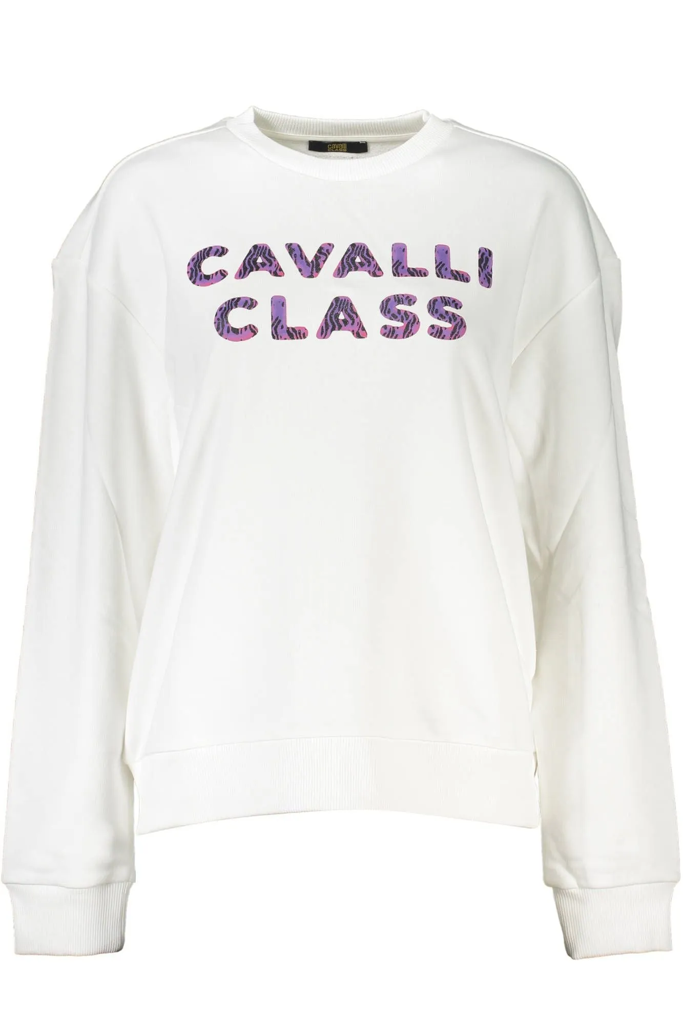 Cavalli Class White Cotton Women Sweater
