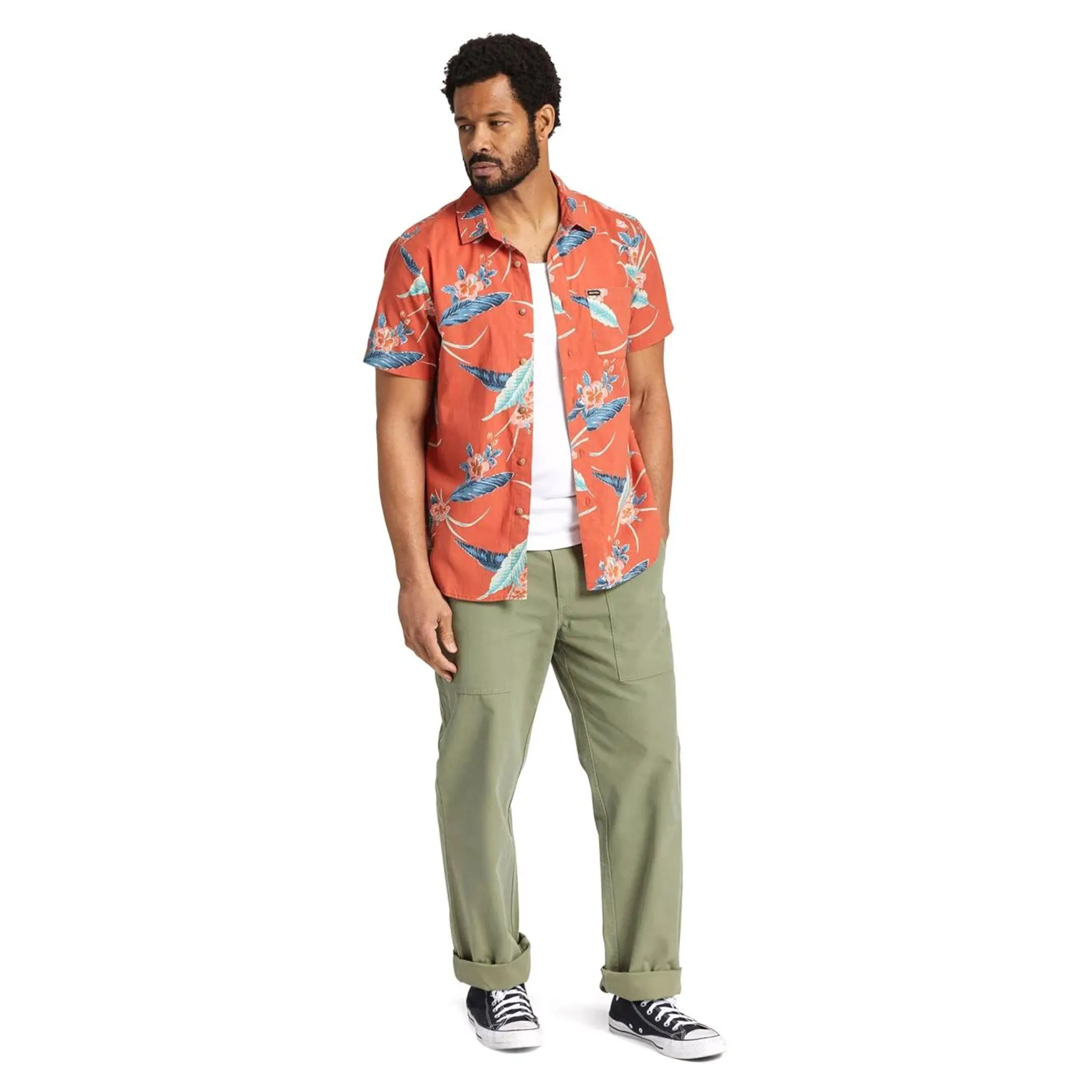 Charter Print S/S Woven Shirt