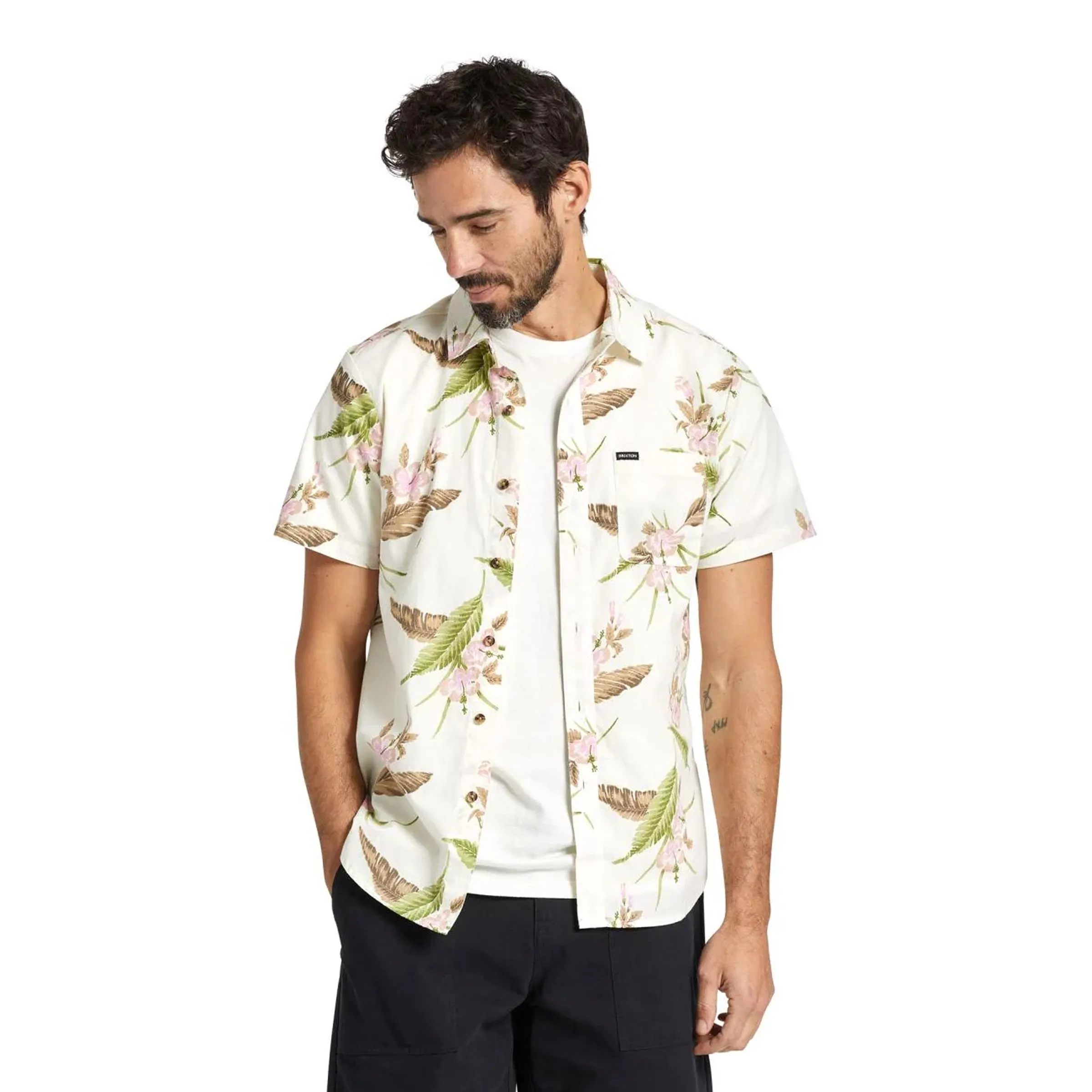 Charter Print S/S Woven Shirt