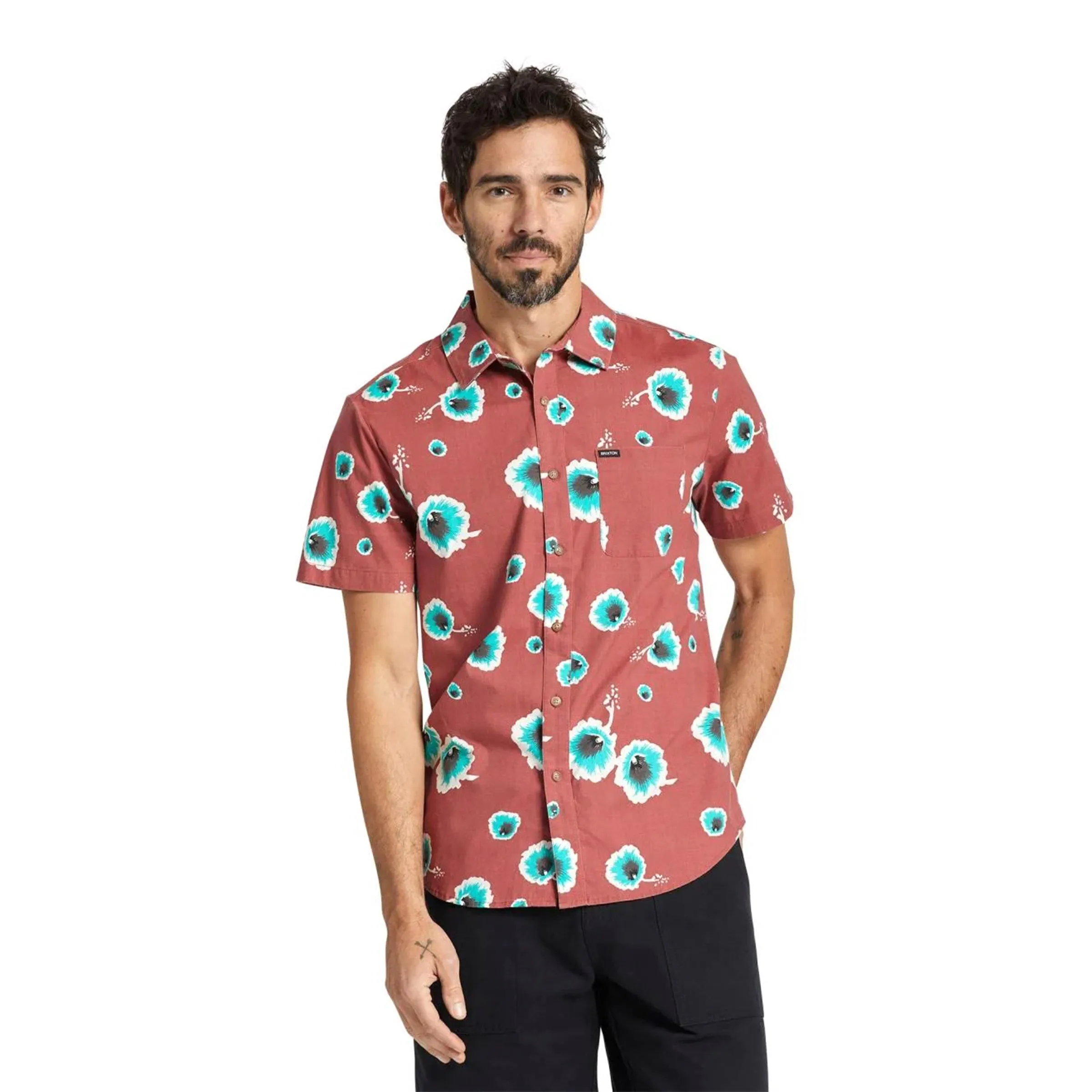 Charter Print S/S Woven Shirt