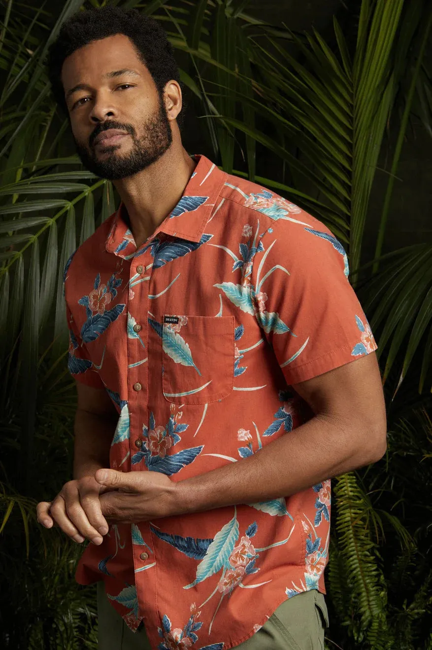 Charter Print S/S Woven Shirt