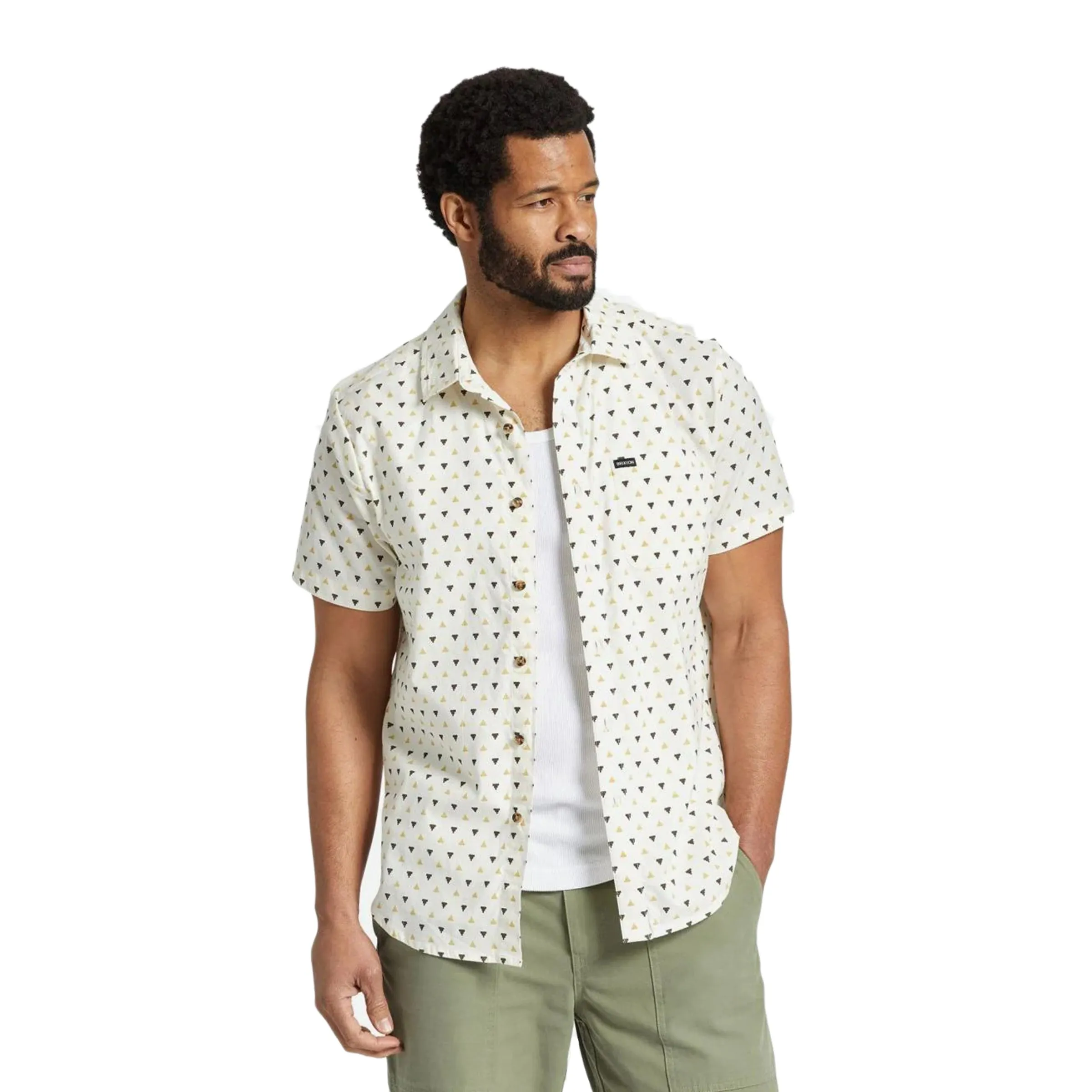 Charter Print S/S Woven Shirt