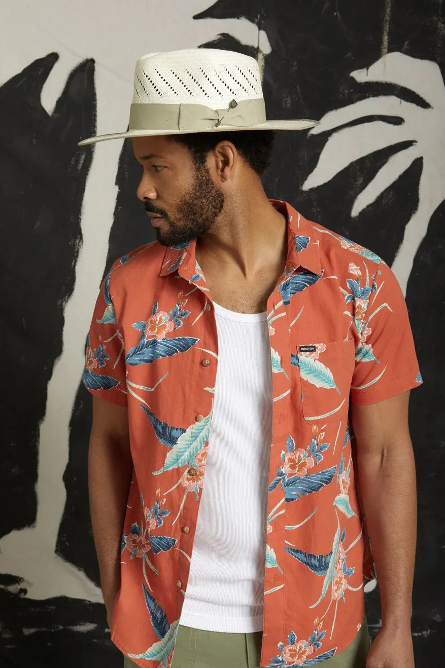 Charter Print S/S Woven Shirt
