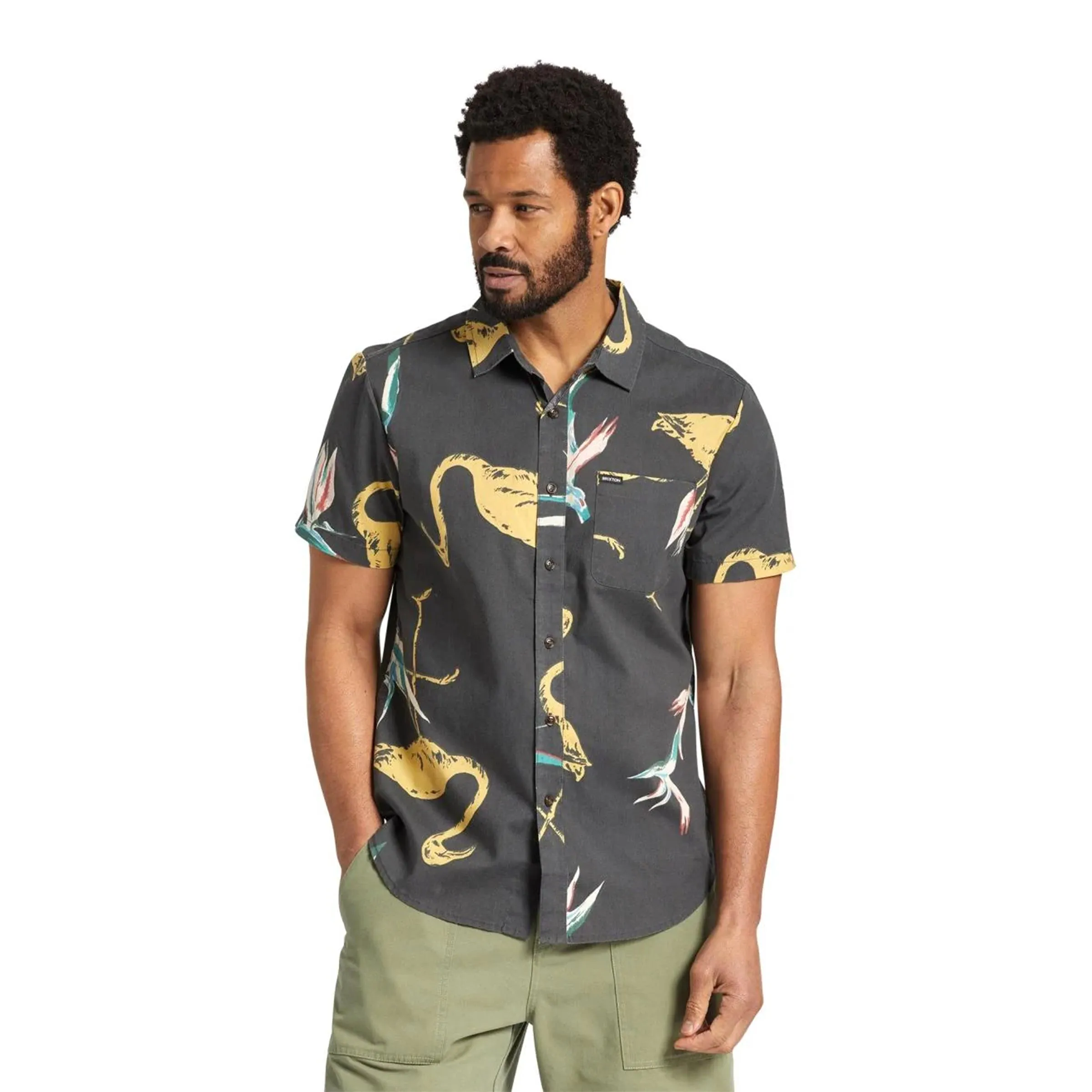 Charter Print S/S Woven Shirt