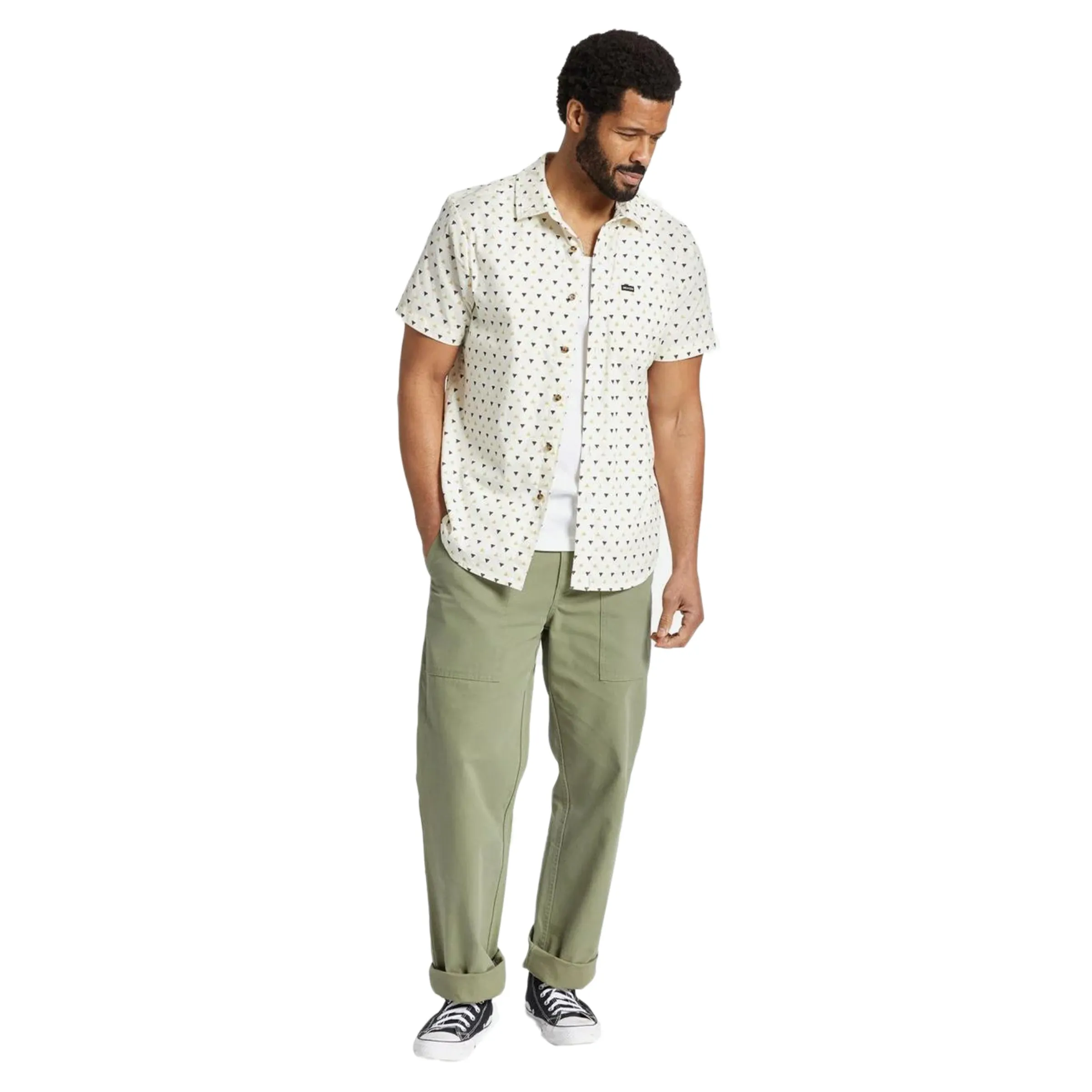 Charter Print S/S Woven Shirt