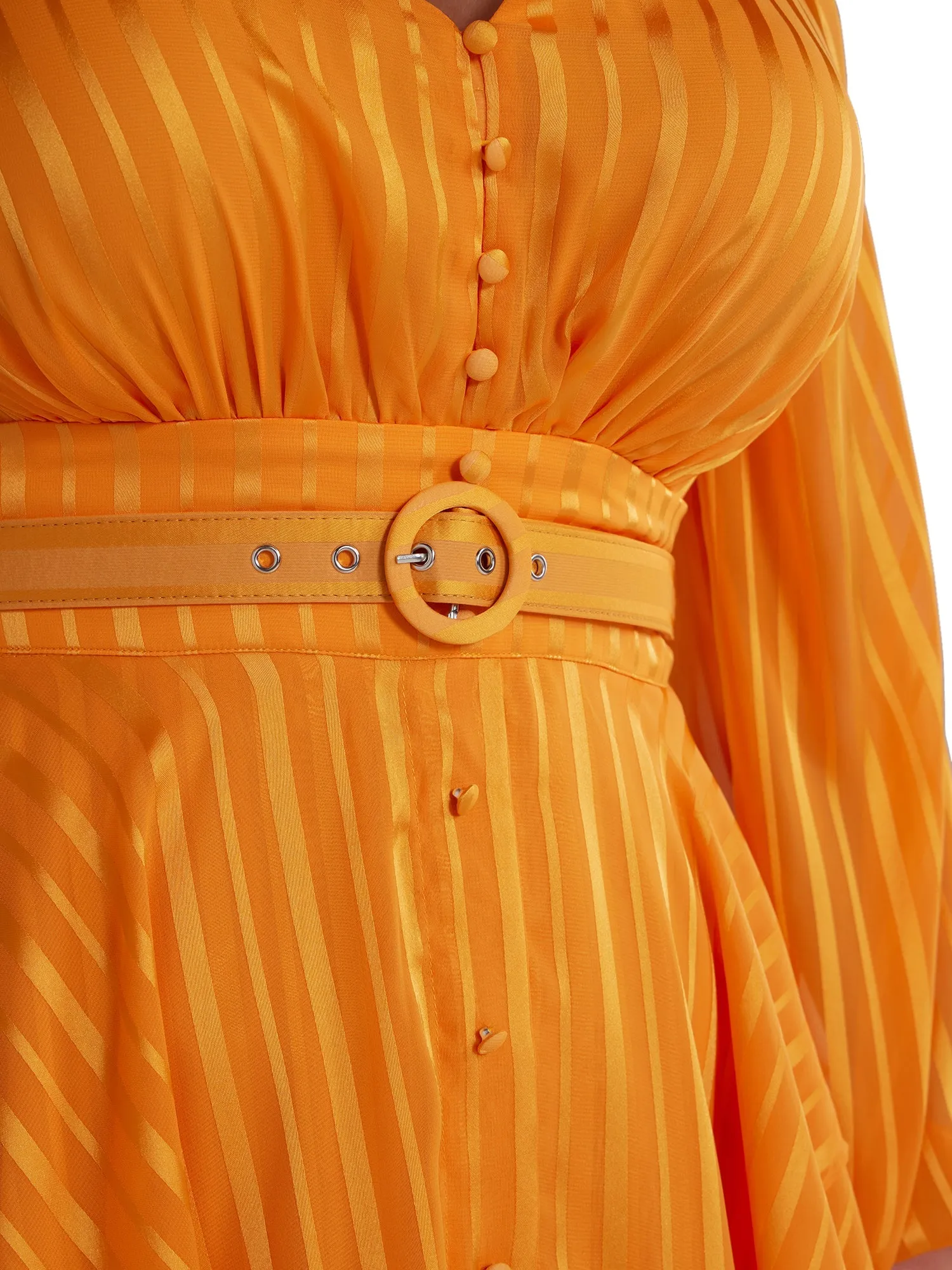 Fashion To Figure - Tiered Belted Dress