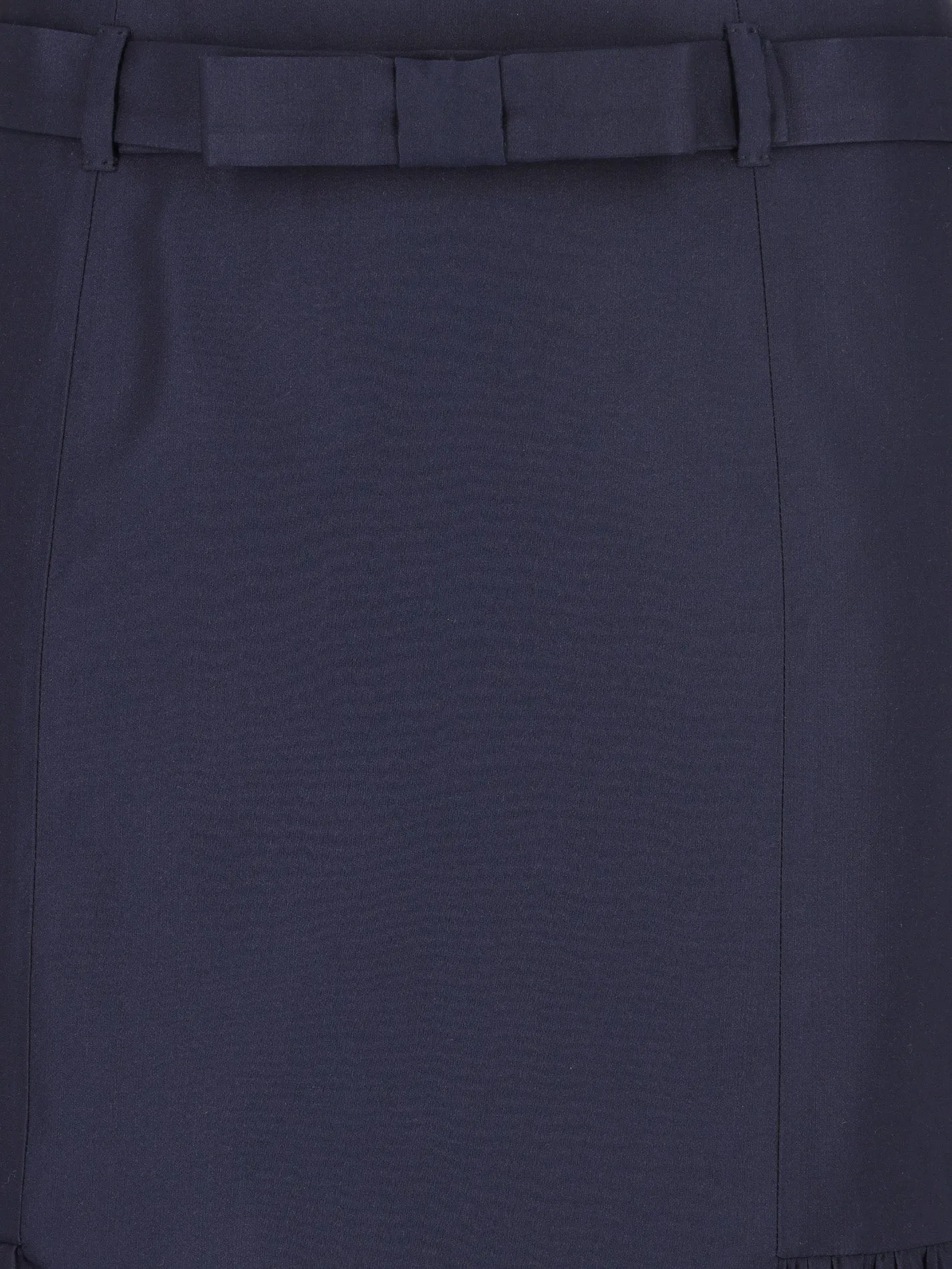 frilled pencil skirt