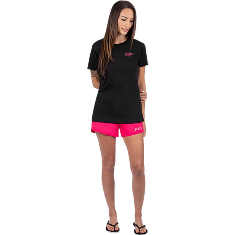 FXR Trophy Premium T-Shirt Black/Razz