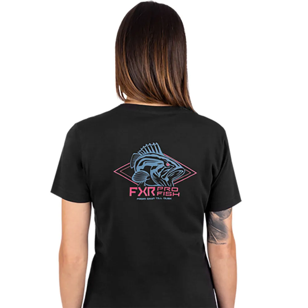 FXR Trophy Premium T-Shirt Black/Razz