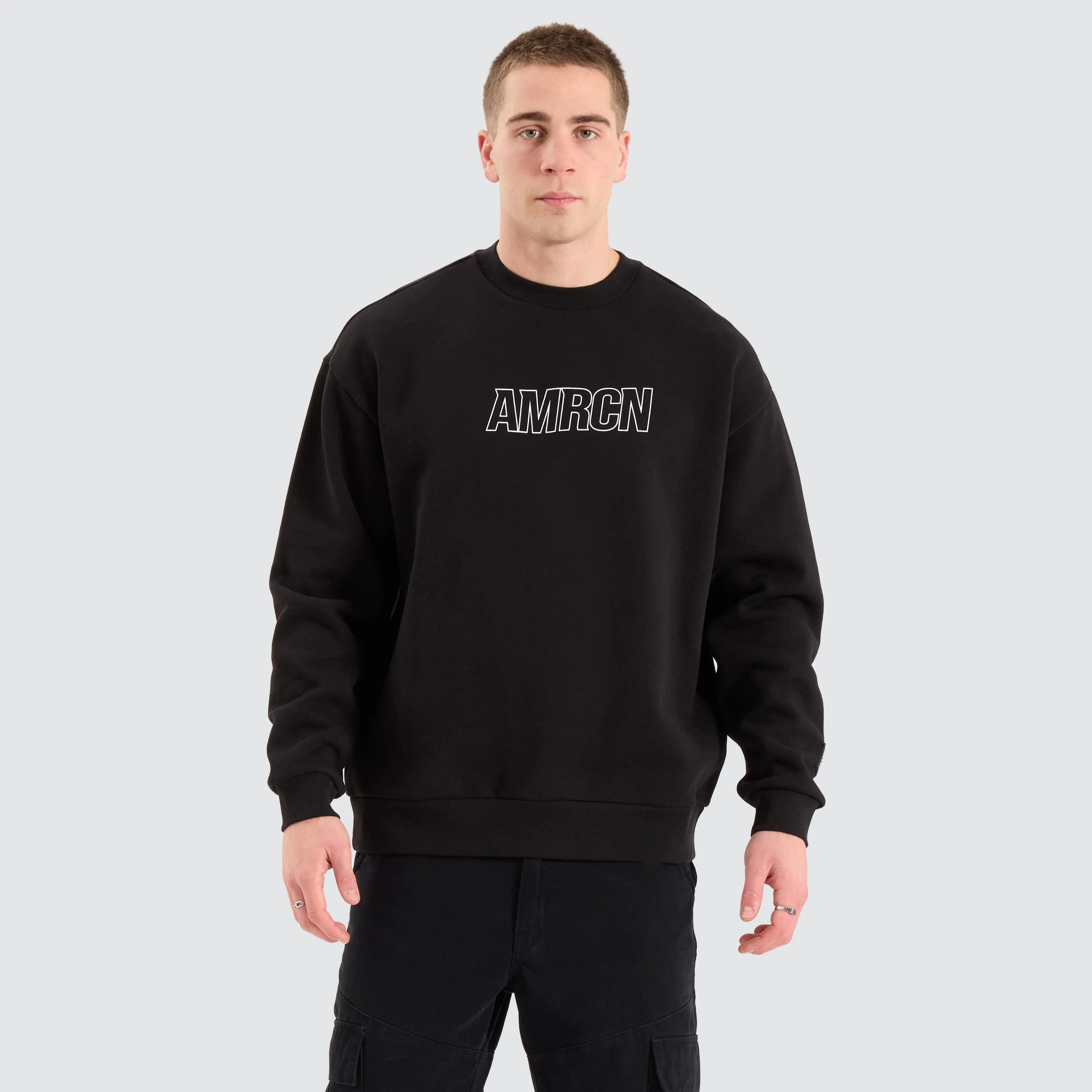Galagrim Relaxed Sweater Jet Black