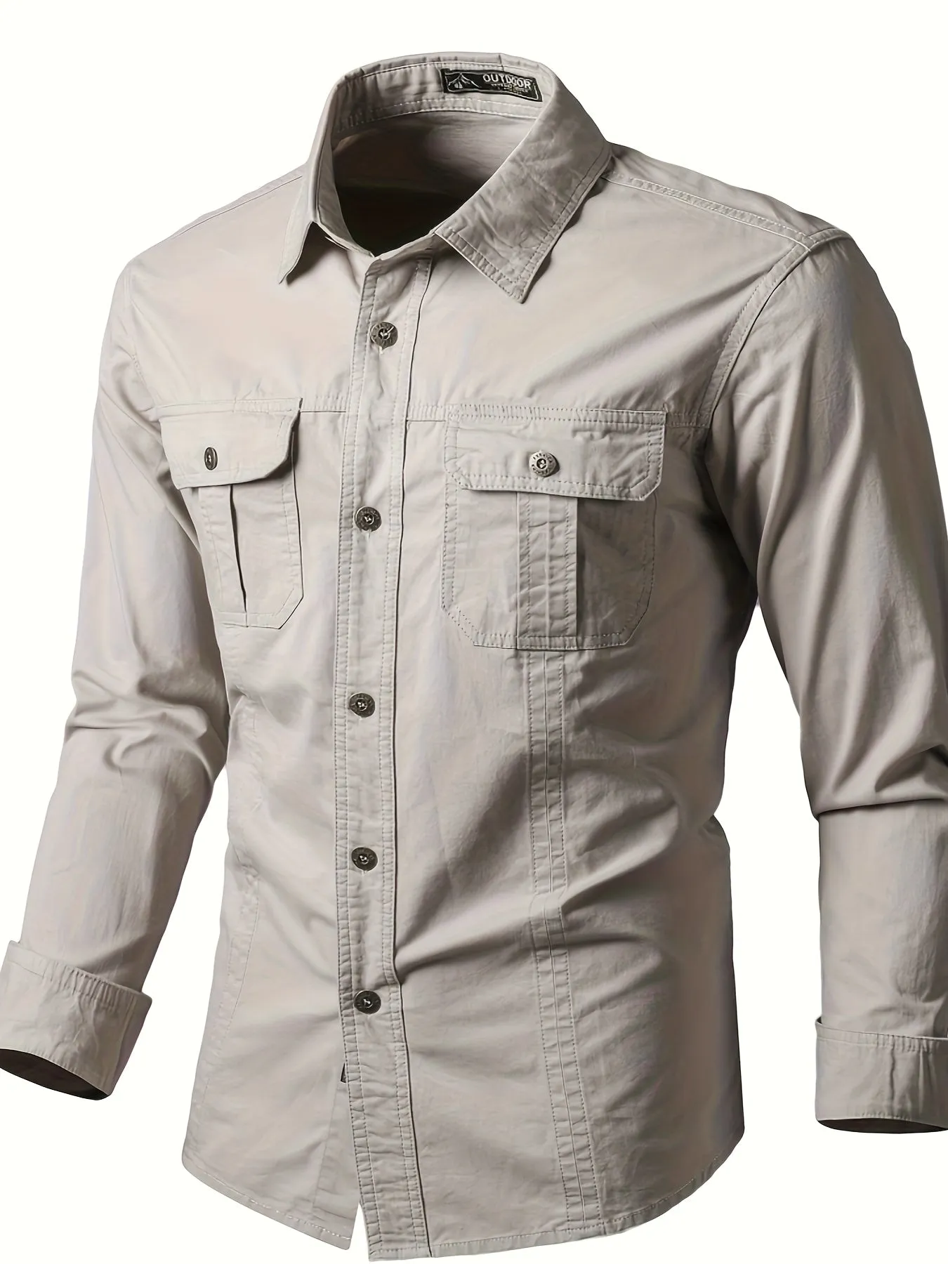 JULVIN | Cotton Casual Work Shirt