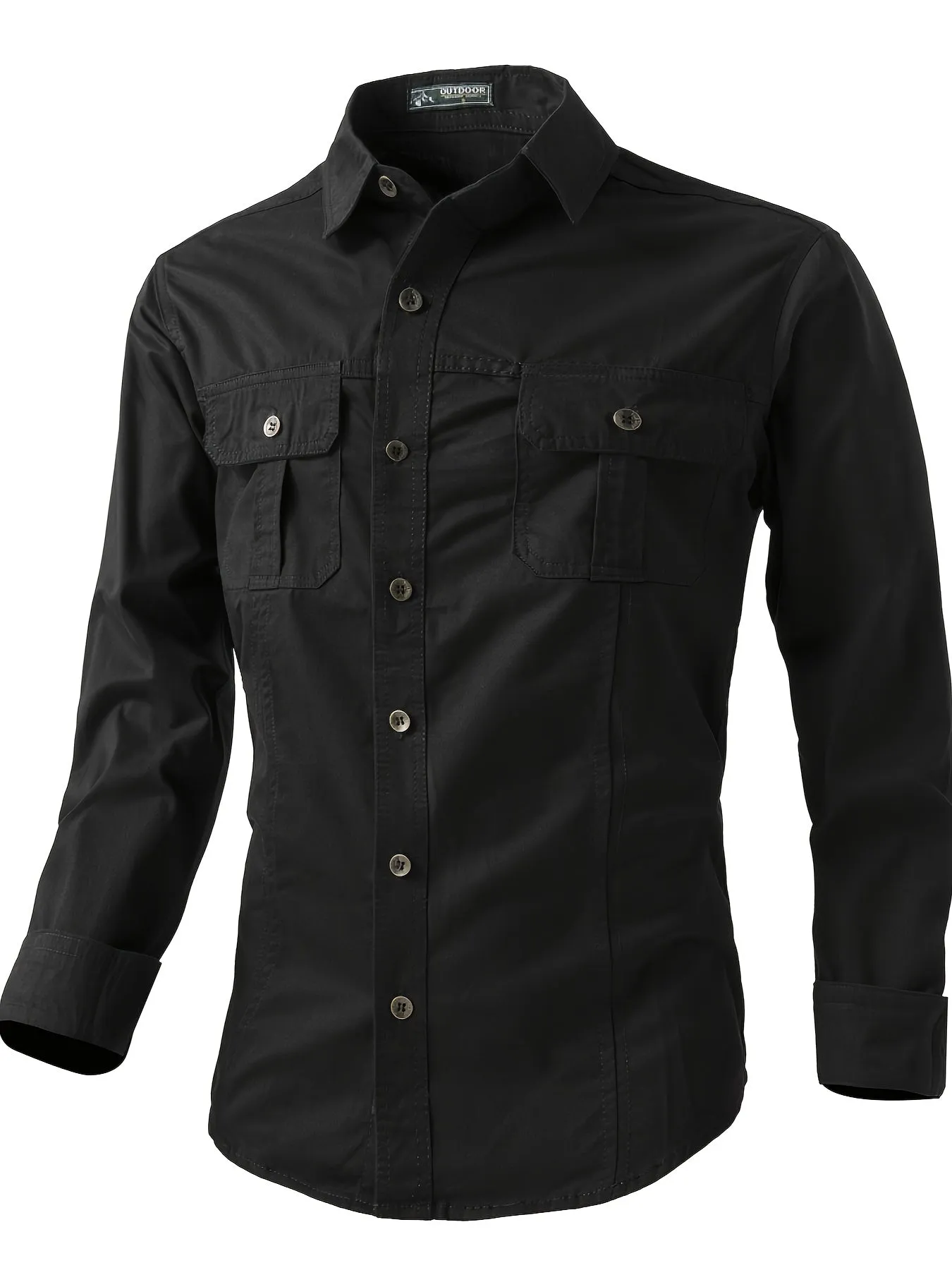 JULVIN | Cotton Casual Work Shirt