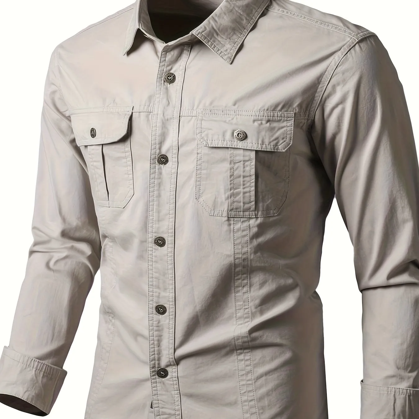 JULVIN | Cotton Casual Work Shirt
