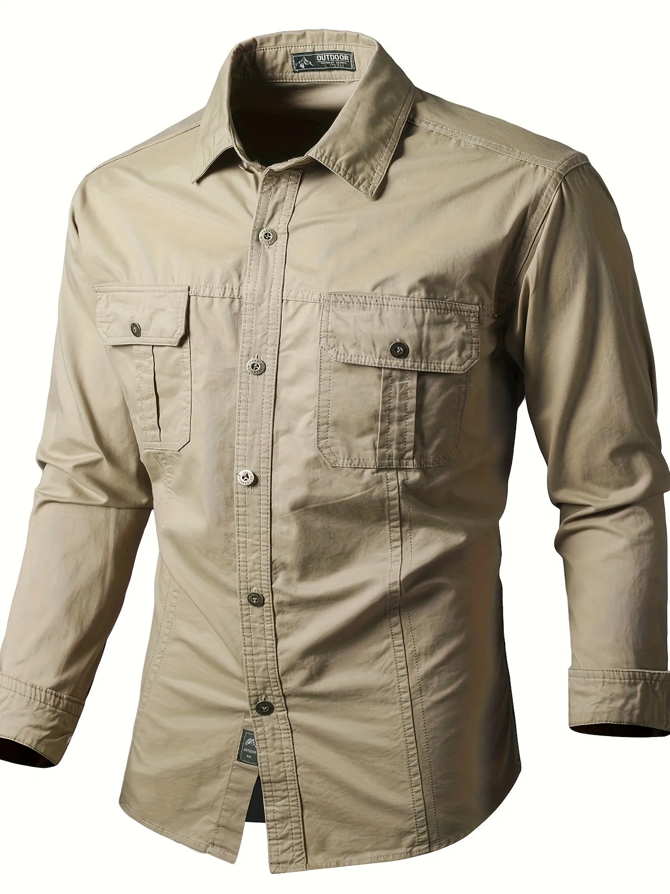 JULVIN | Cotton Casual Work Shirt