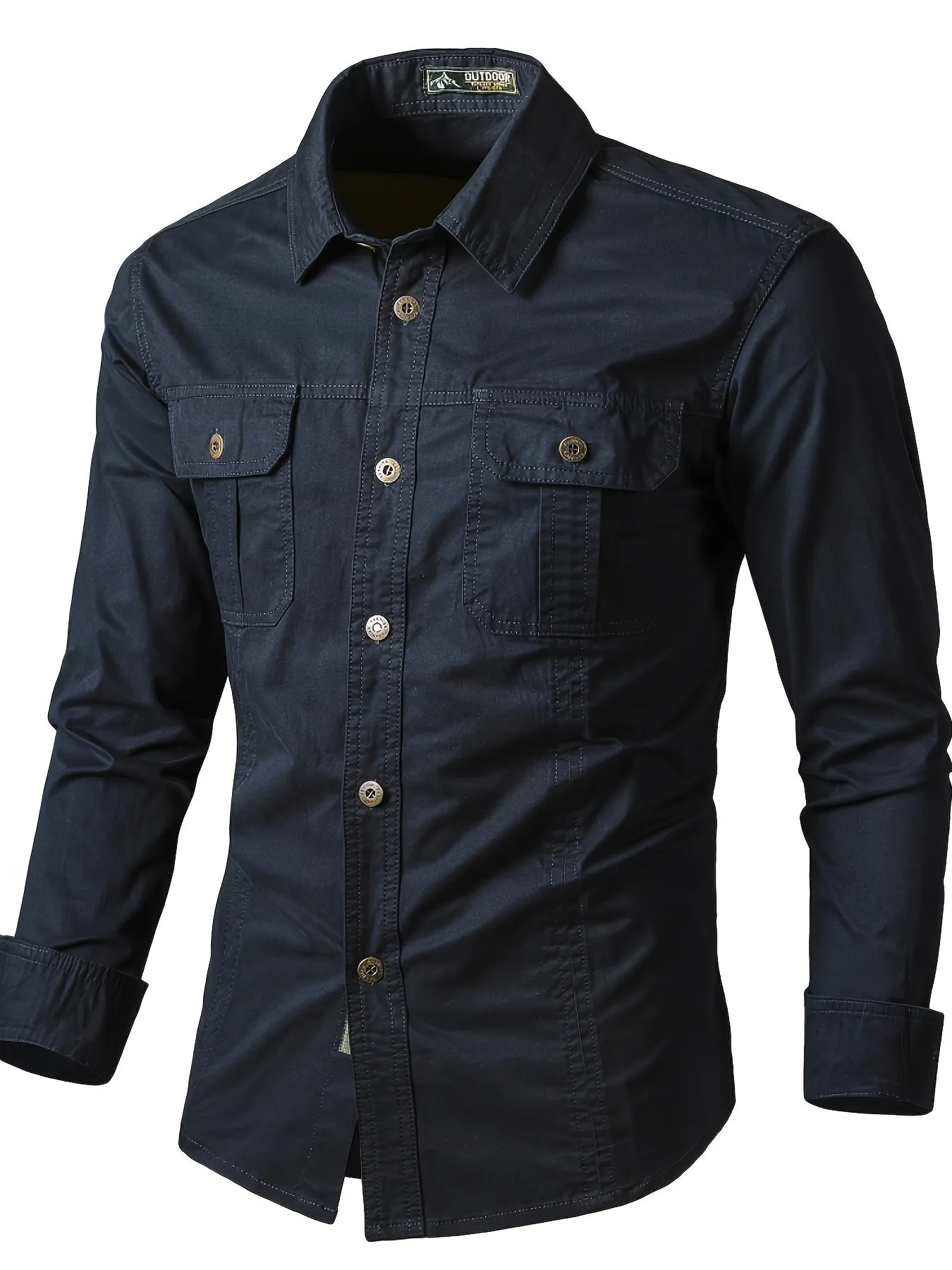 JULVIN | Cotton Casual Work Shirt