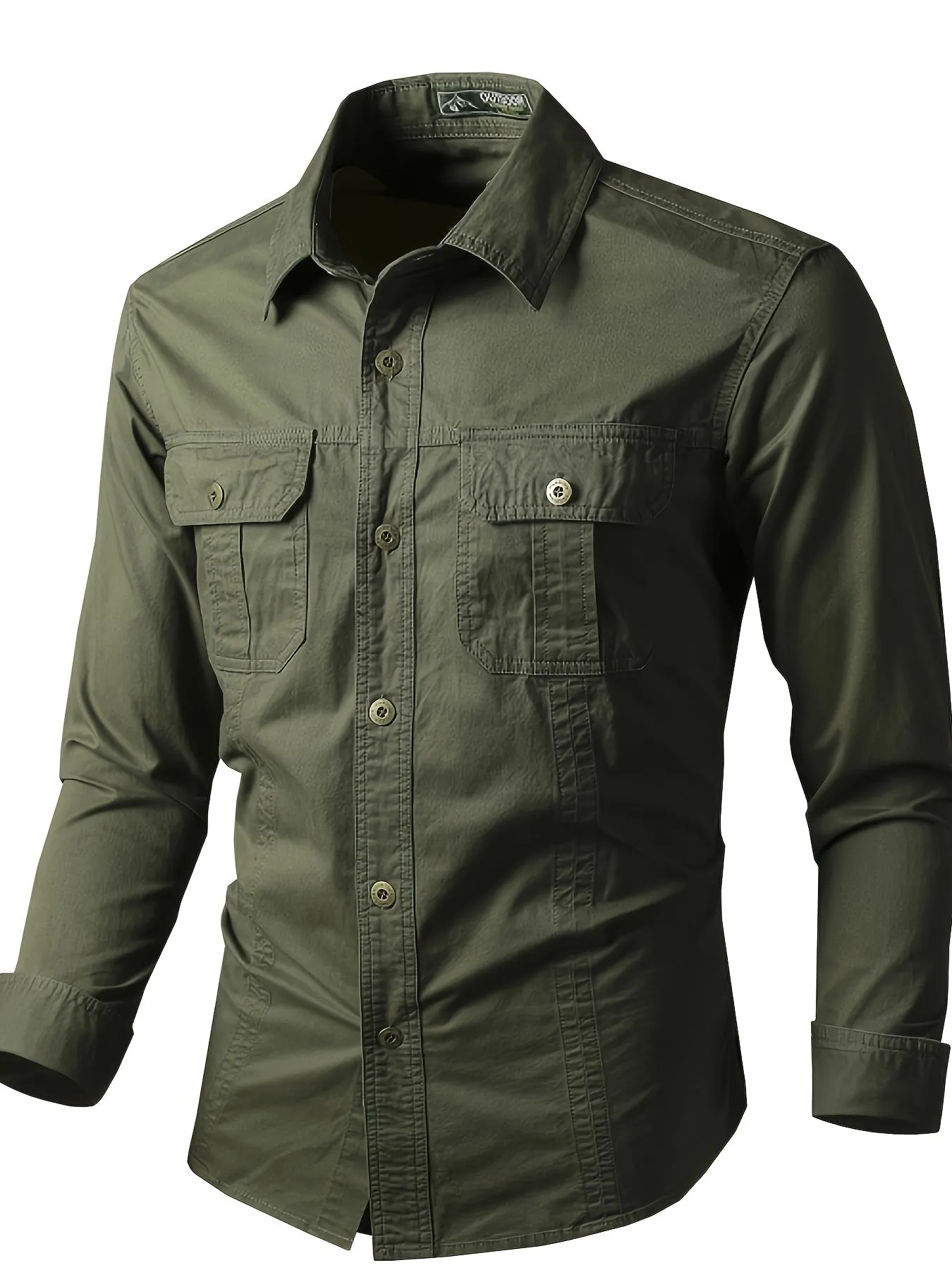 JULVIN | Cotton Casual Work Shirt