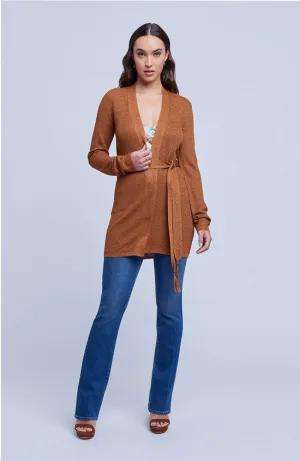 Juni Tassel Belt Cardigan