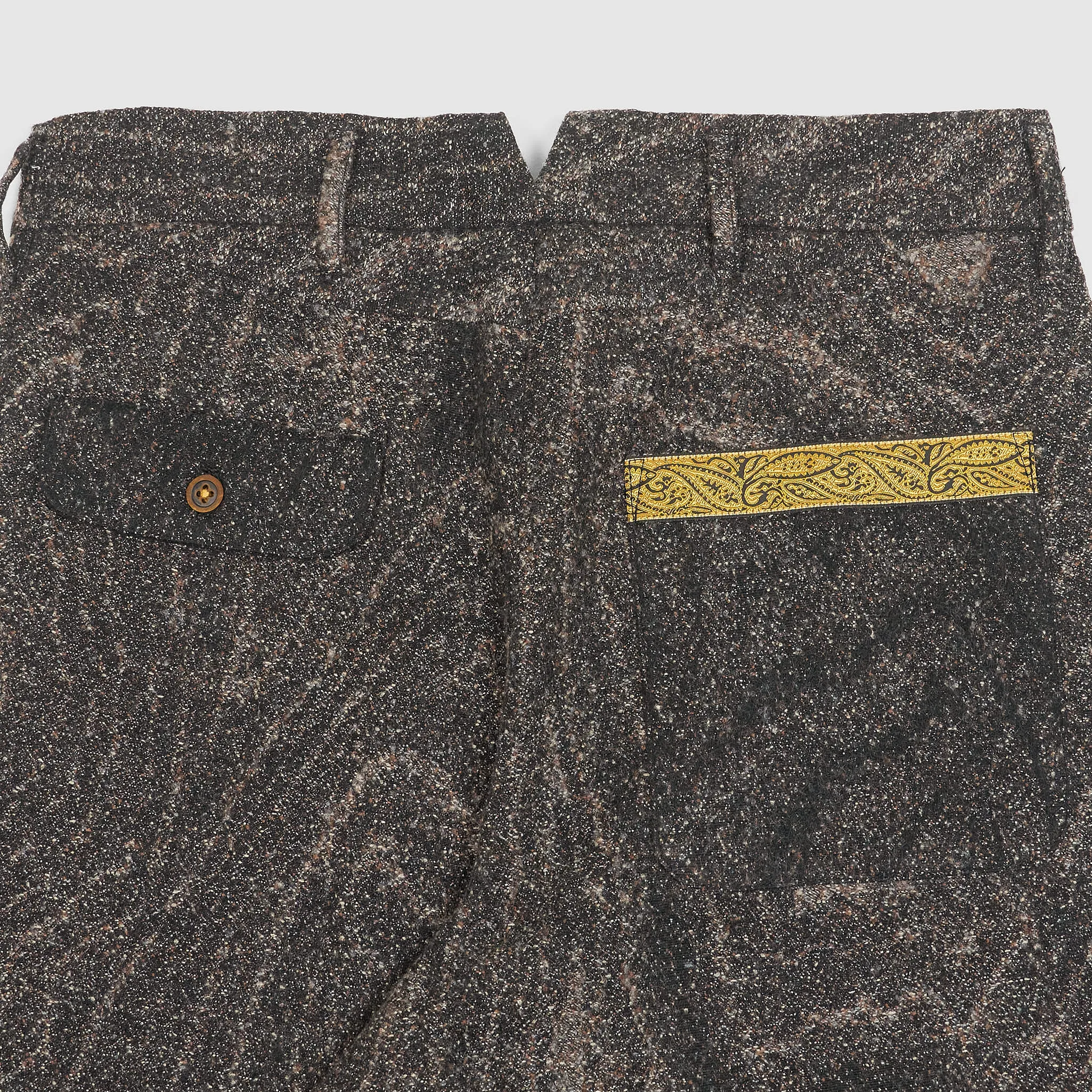Koromo Yakusugi Jacquard Chino Wool Pants