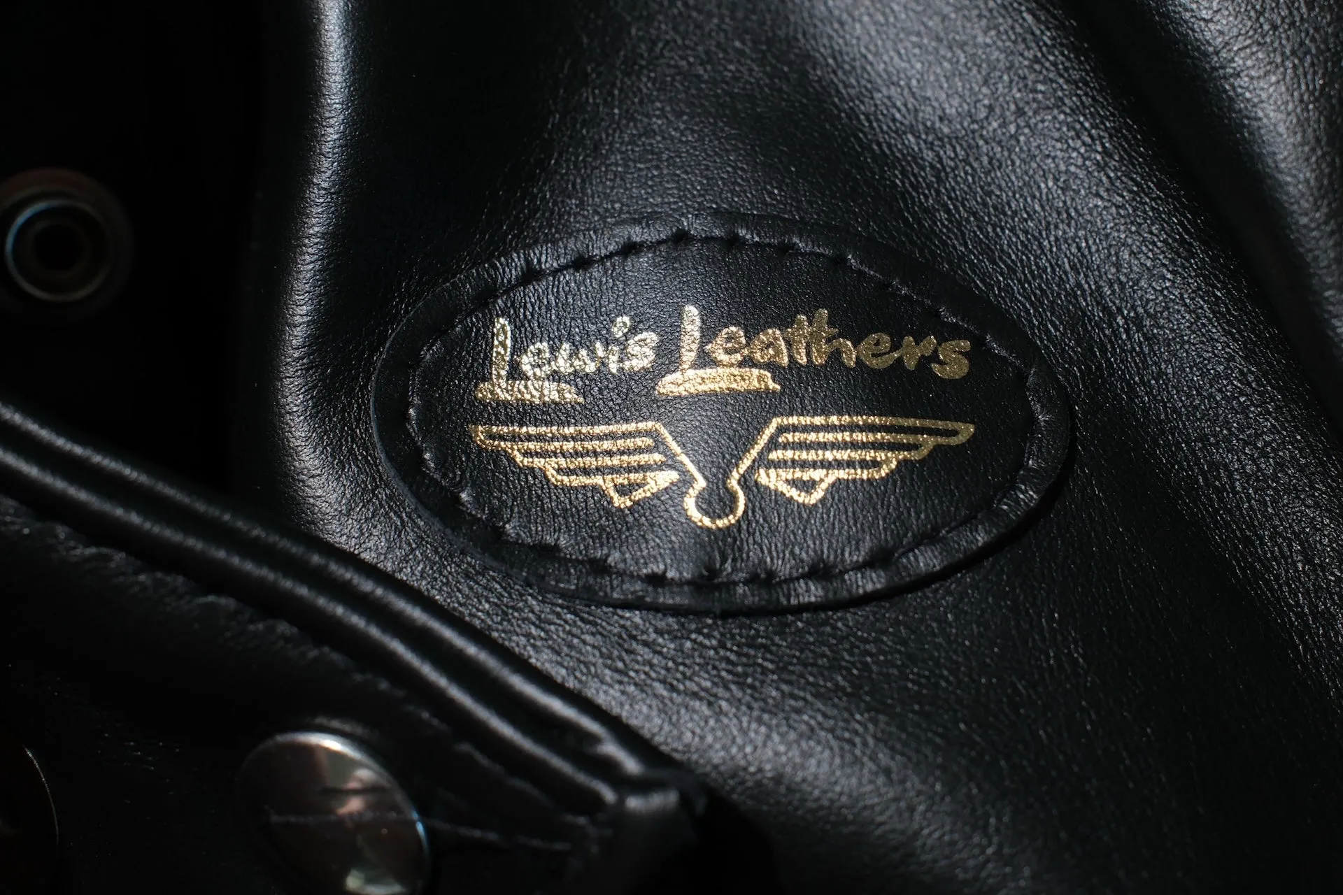 Lewis Leathers 441T Black Horsehide 'Cyclone' Jacket (Tight Fit)
