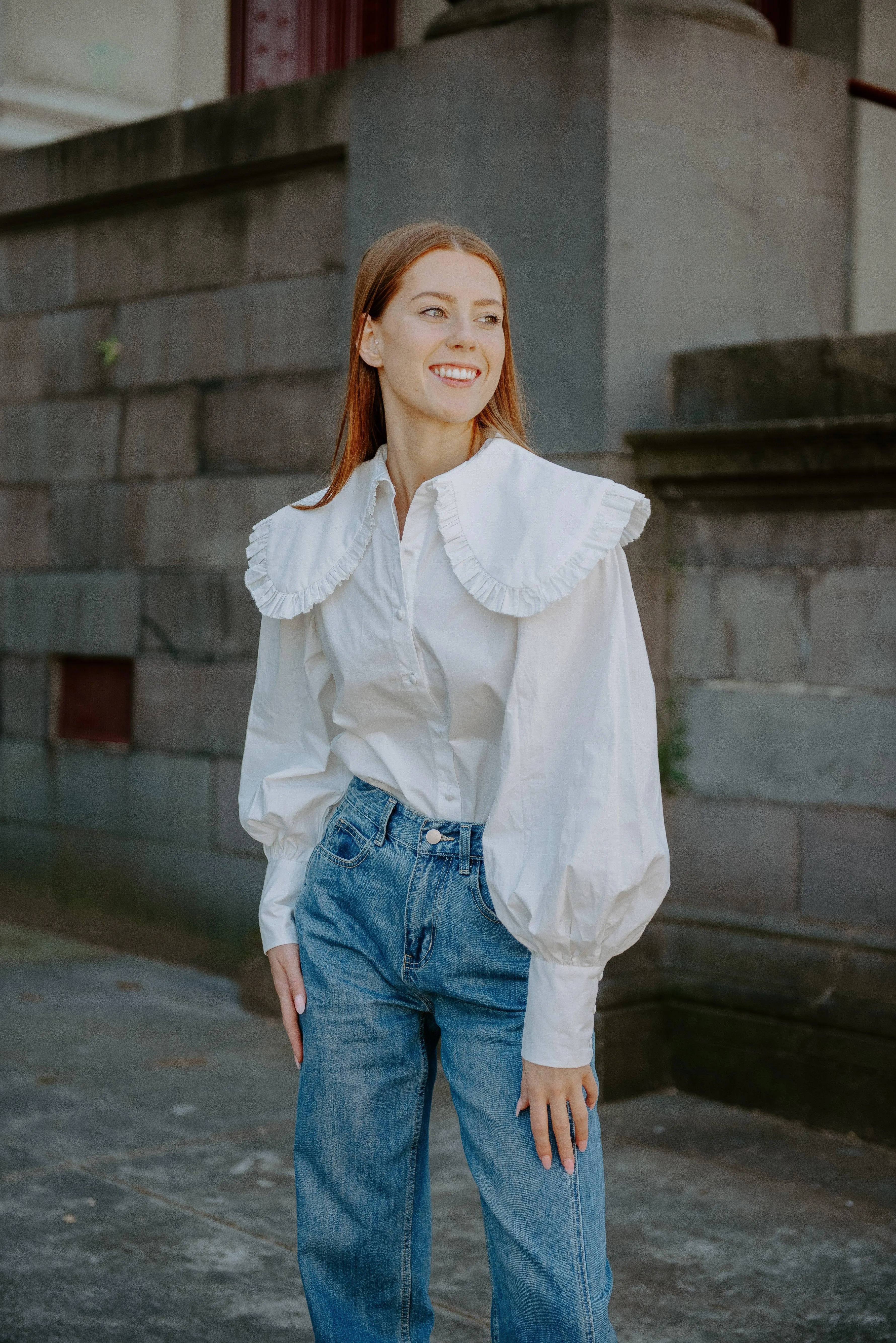 Mae Peter Pan Collar Shirt