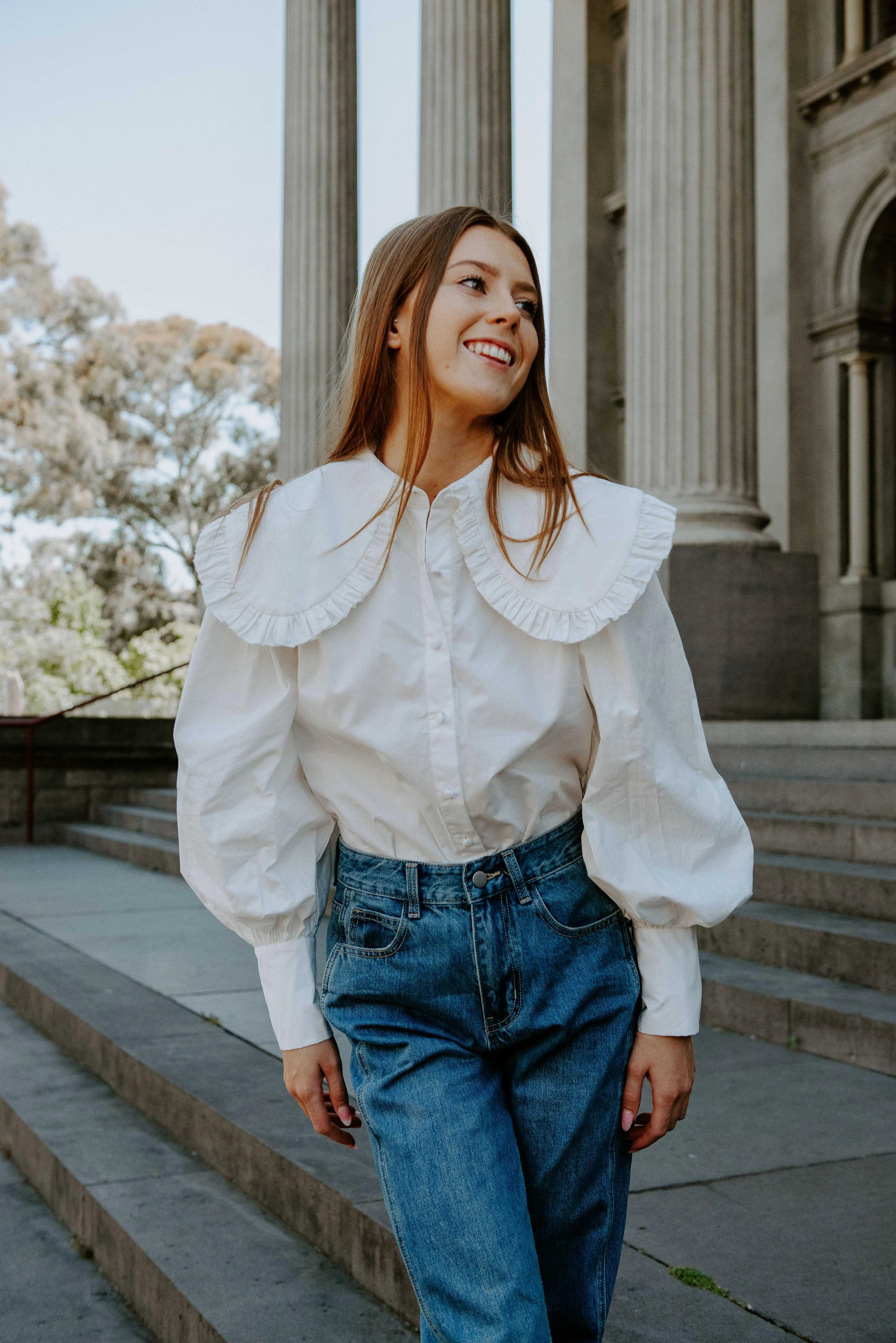 Mae Peter Pan Collar Shirt