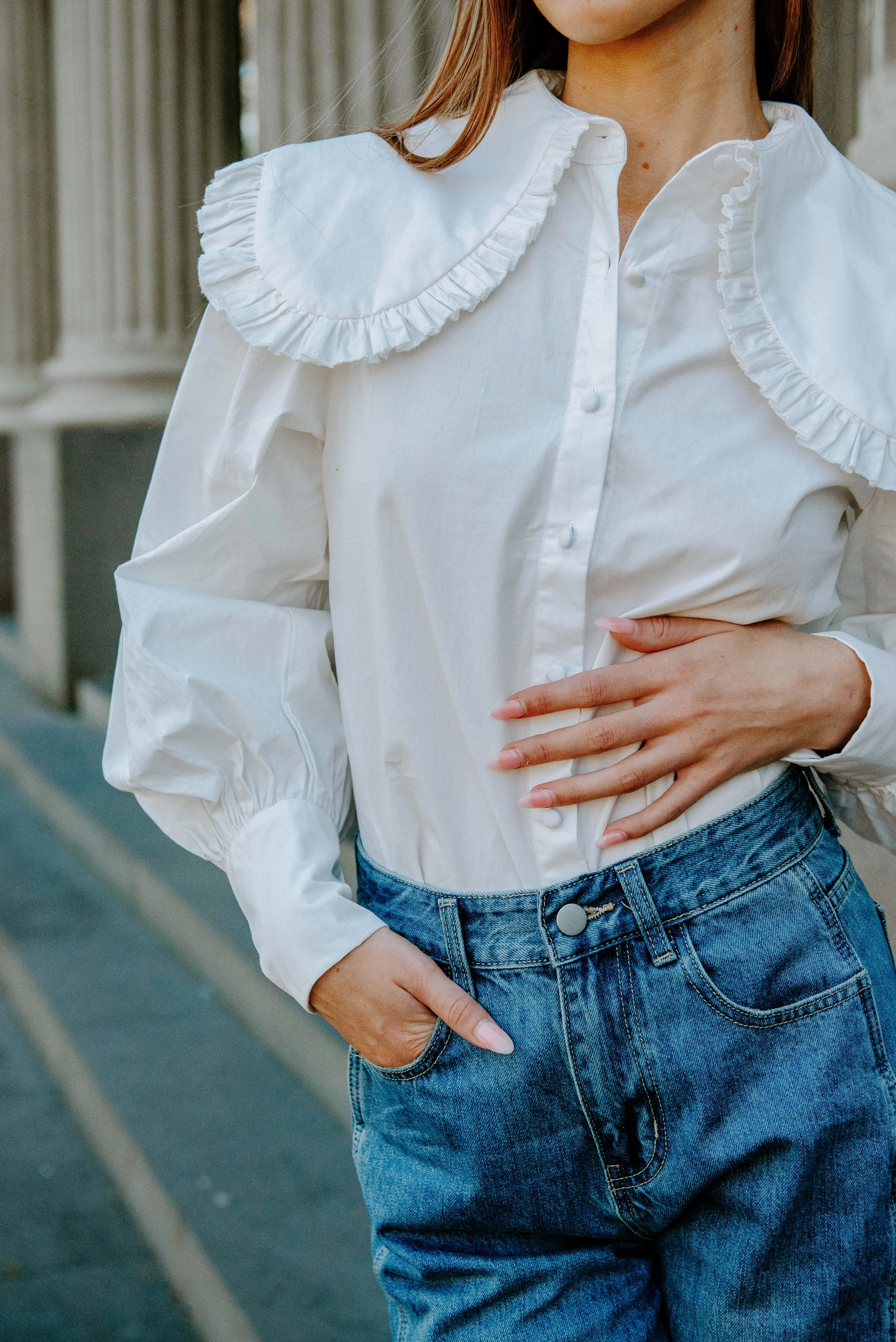 Mae Peter Pan Collar Shirt
