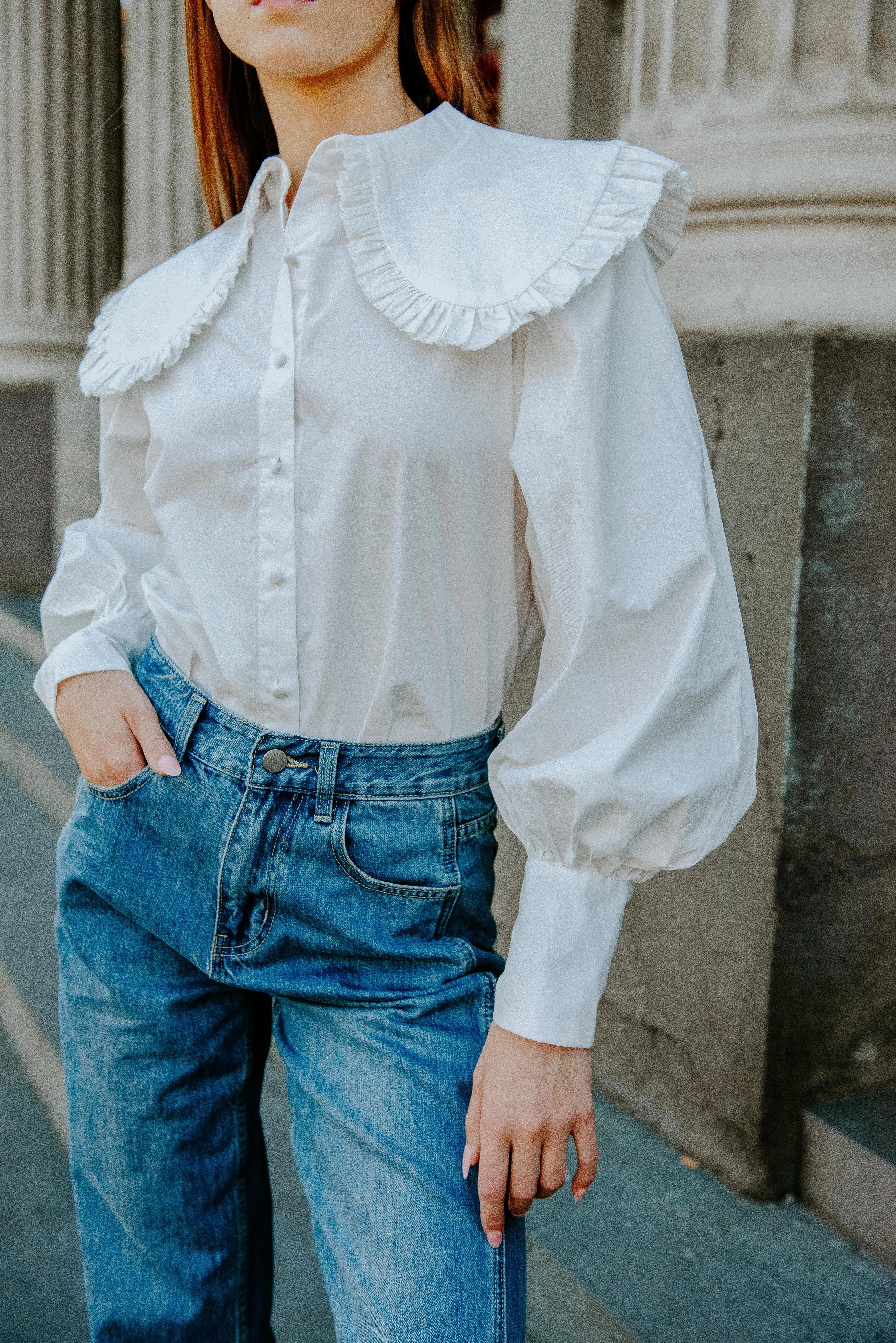 Mae Peter Pan Collar Shirt