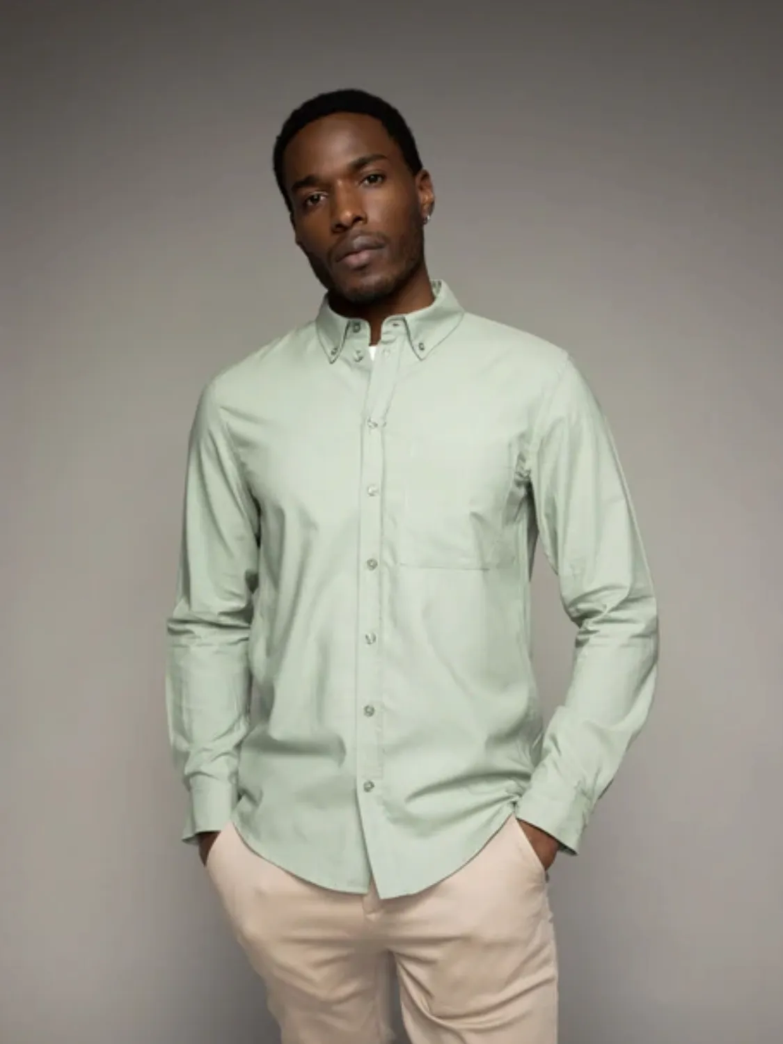 MOS MOSH MENTHOL GREEN SHIRT