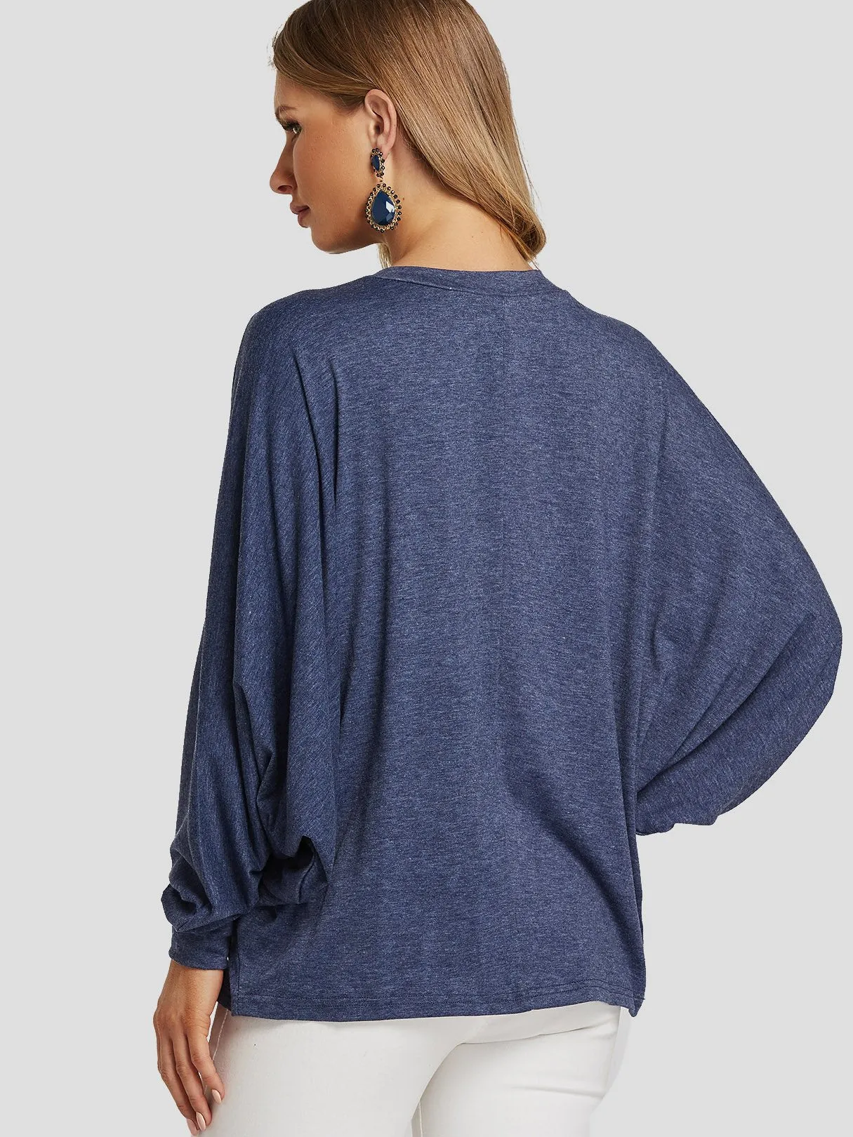 OEM ODM Long Sleeve Round Neck Plain T-Shirt
