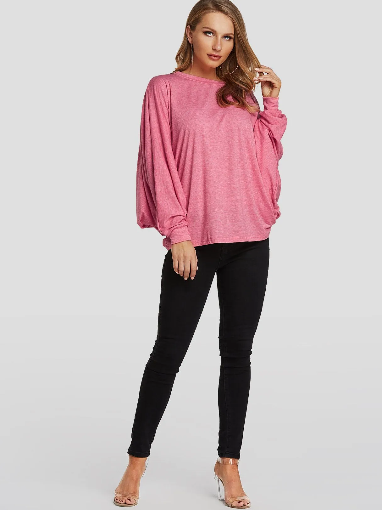 OEM ODM Long Sleeve Round Neck Plain T-Shirt