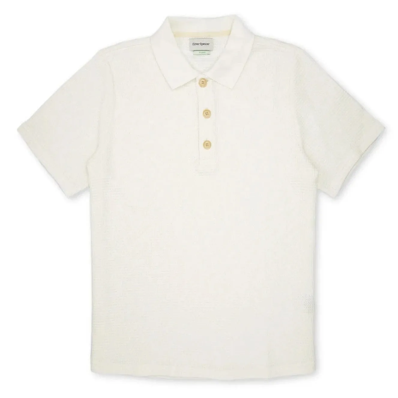 Oliver Spencer Tabley Polo Shirt Morval Cream